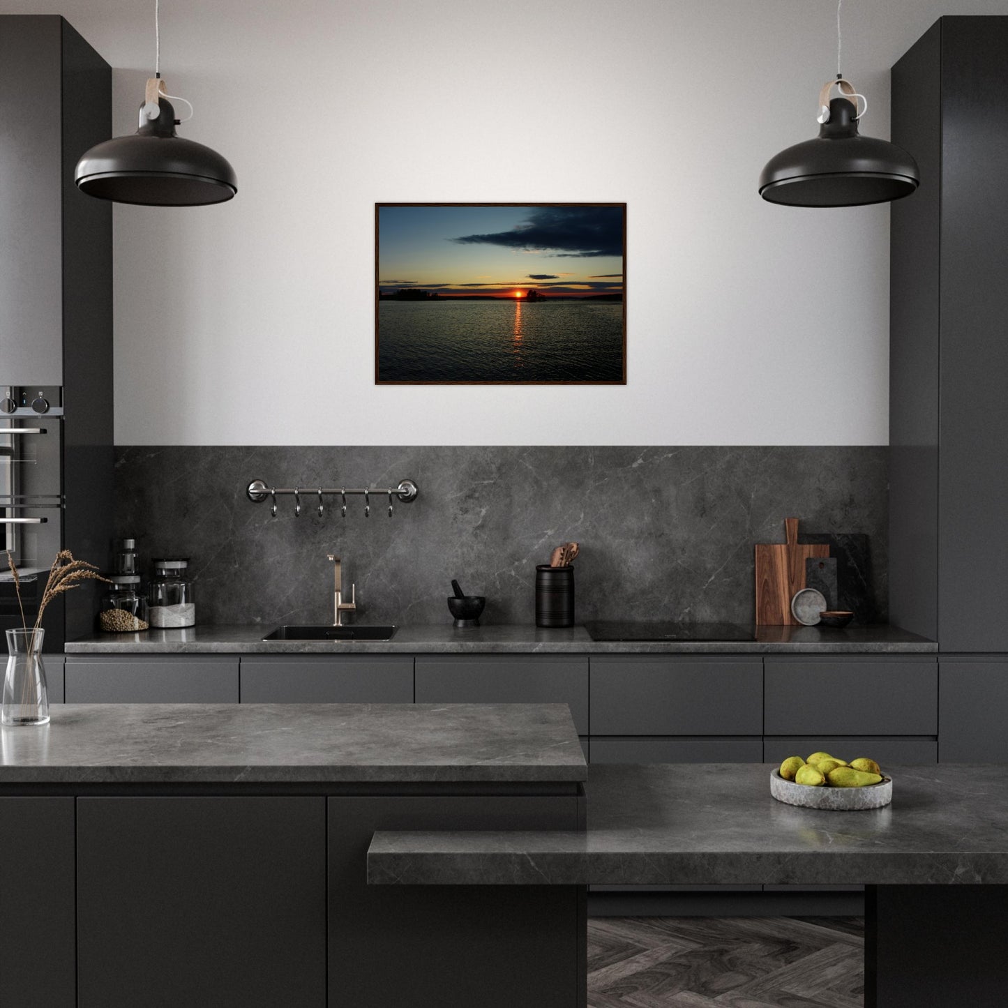 Serene Sunrise - Framed Poster - JDivine