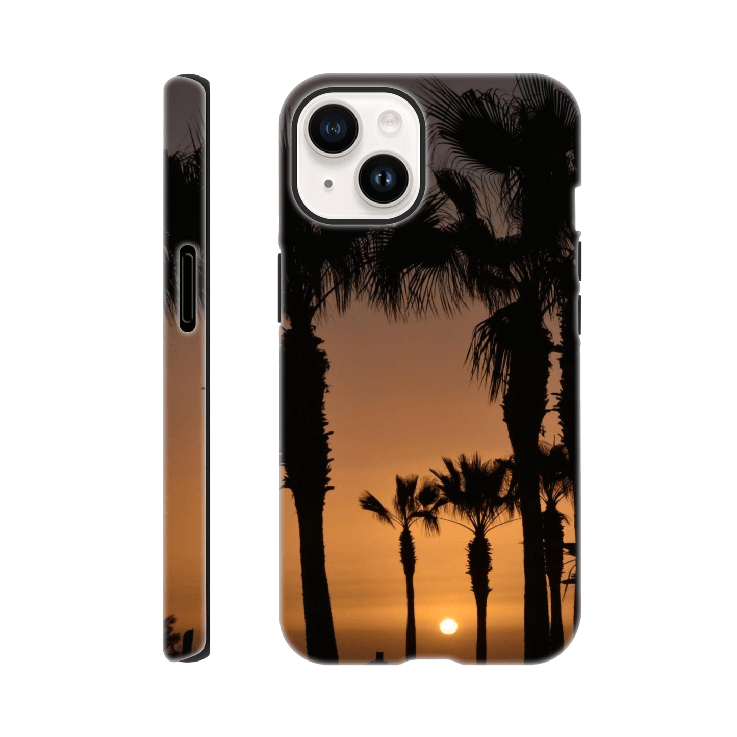 Twilight Palms Silhouette - Tough Phone Case - JDivine