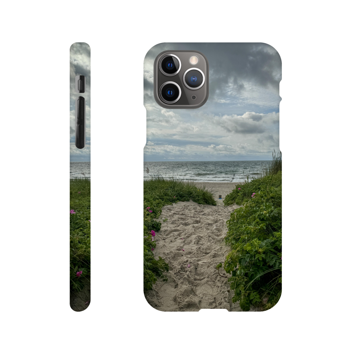 Moody Coastline - Slim Phone Case - JDivine