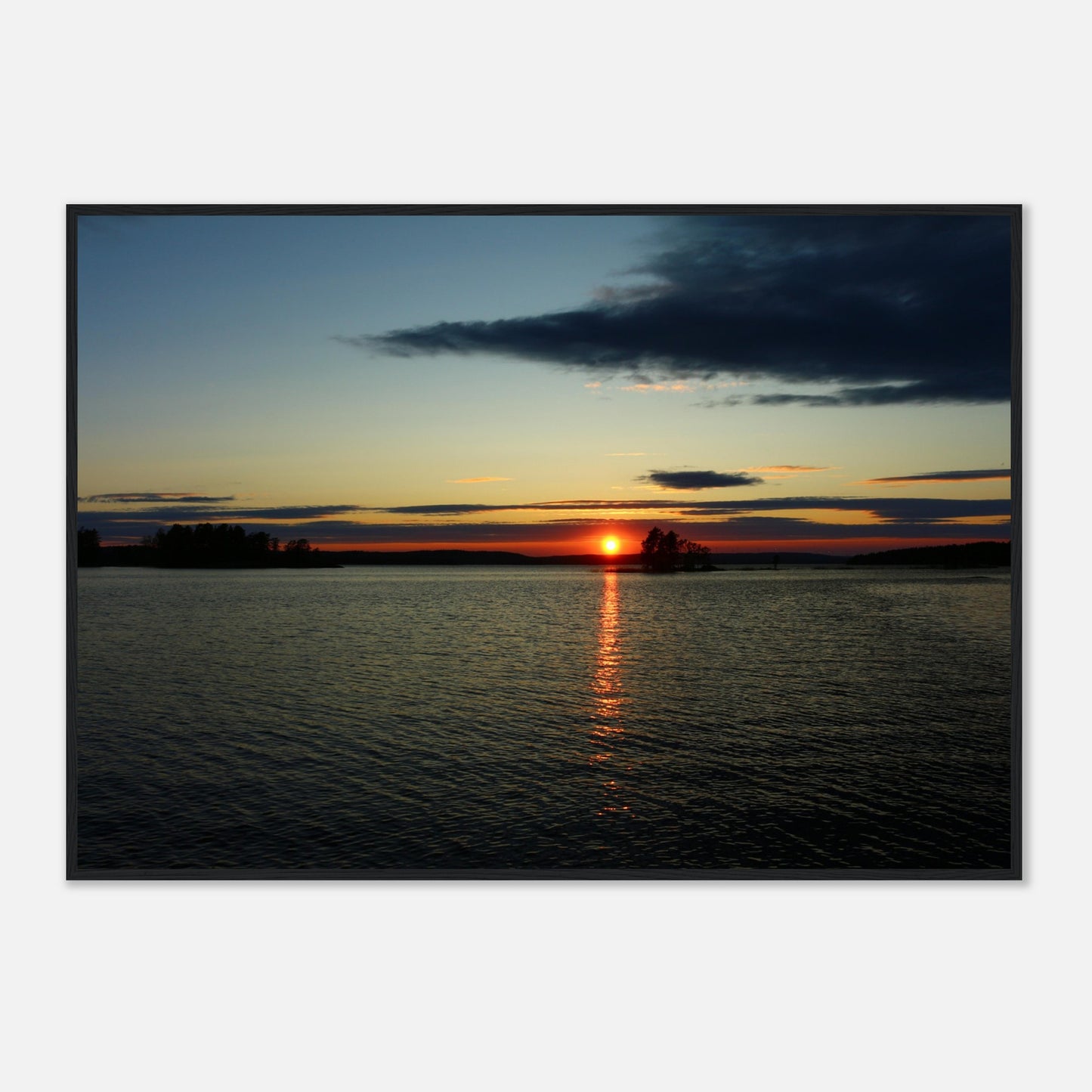 Serene Sunrise - Framed Poster - JDivine