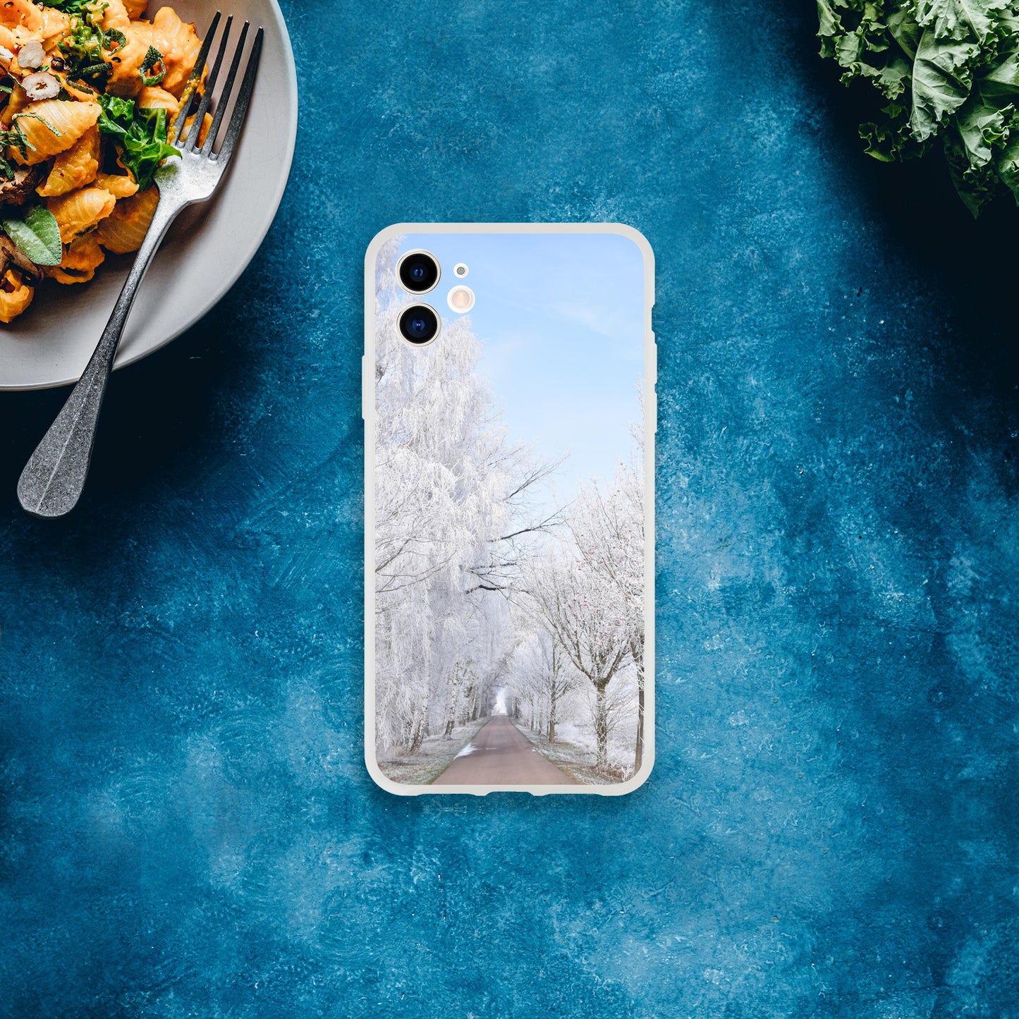Winter’s Silent Path - Flexi Phone Case - JDivine