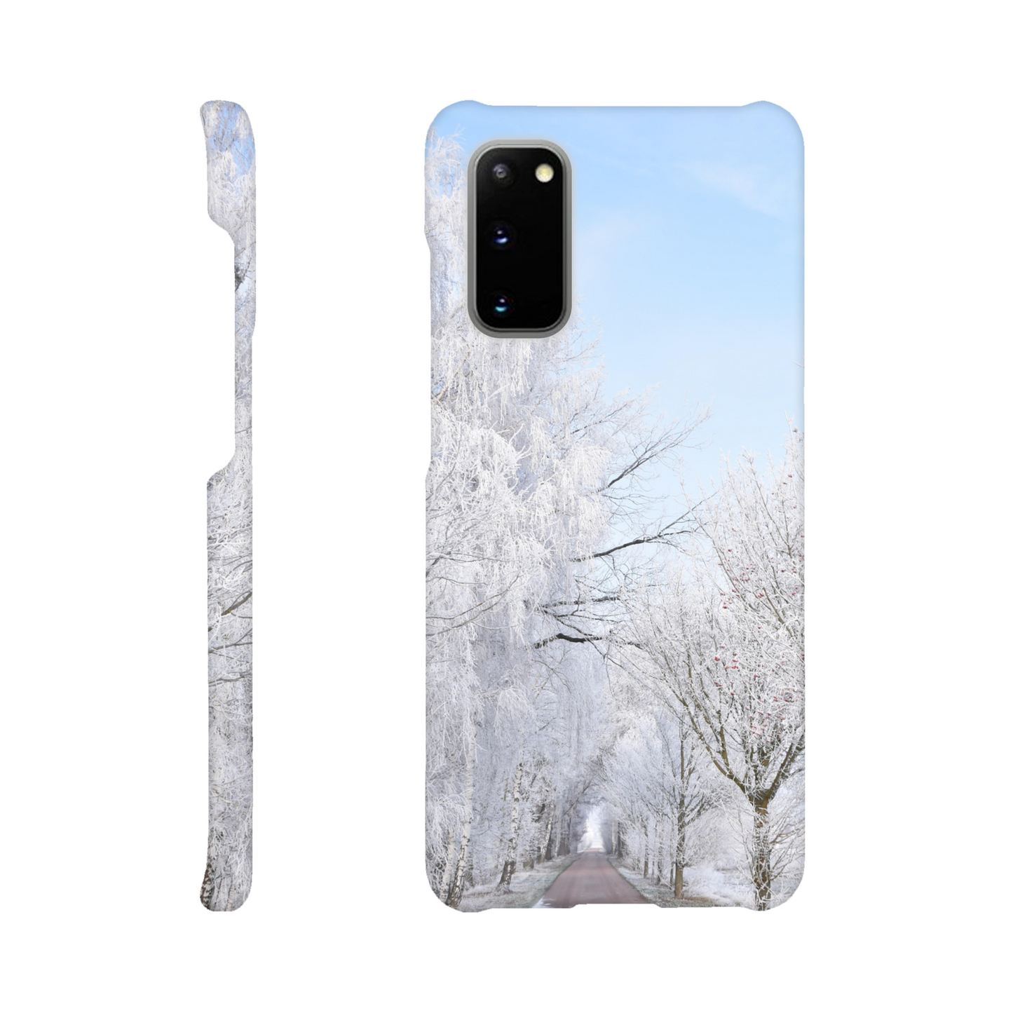 Winter’s Silent Path - Slim Phone Case - JDivine