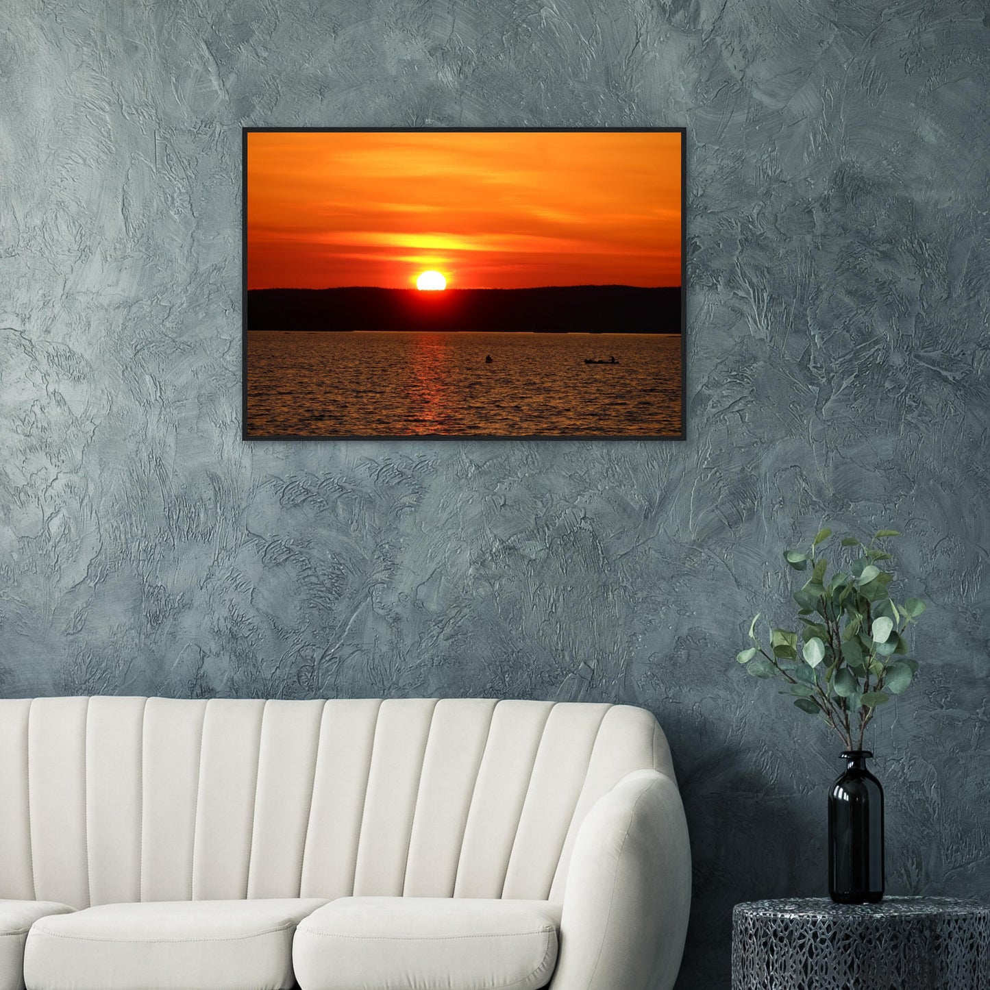 Misty Dawn - Framed Poster - JDivine