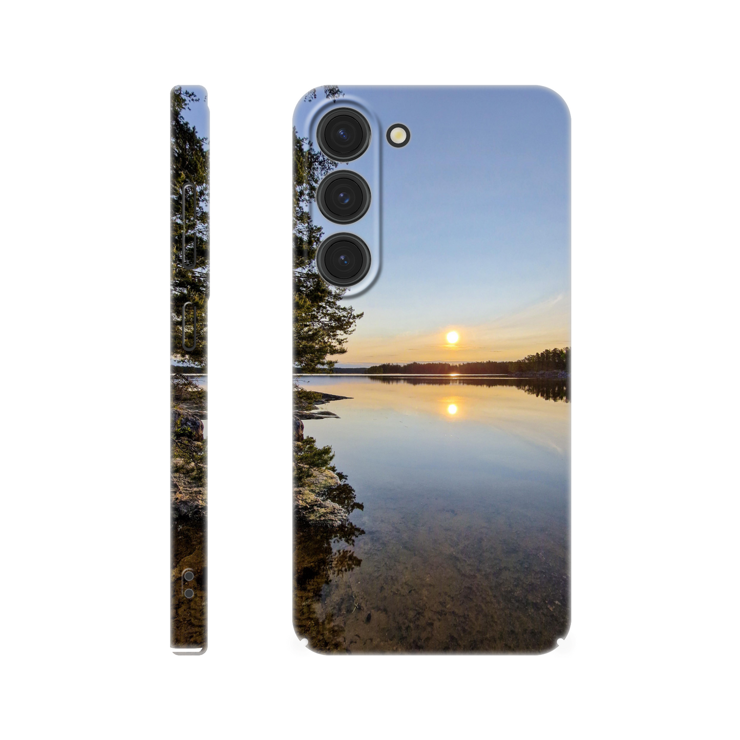 Calm Lake Serenity - Slim Phone Case - JDivine
