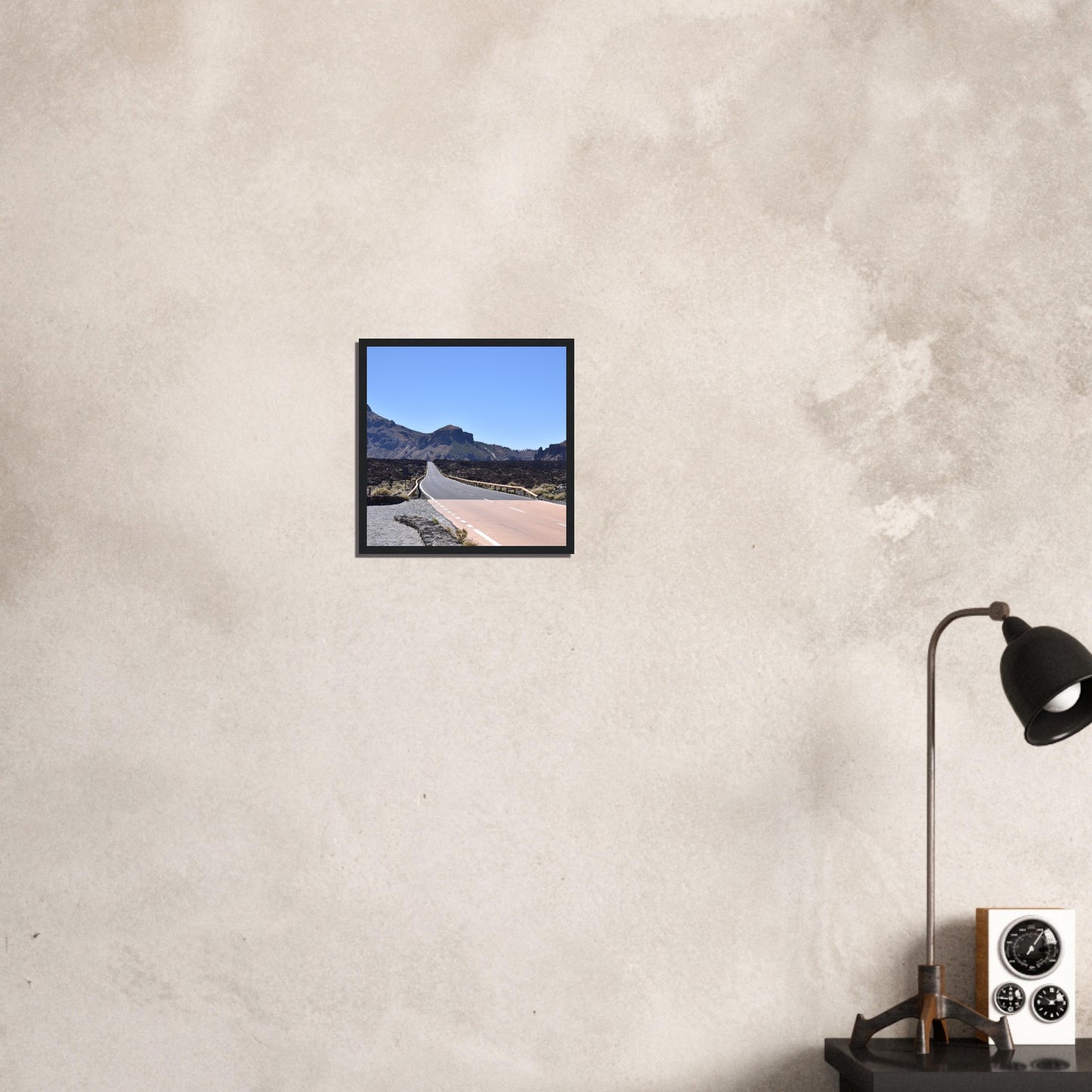 Volcanic Road to the Unknown - Framed Poster - JDivine