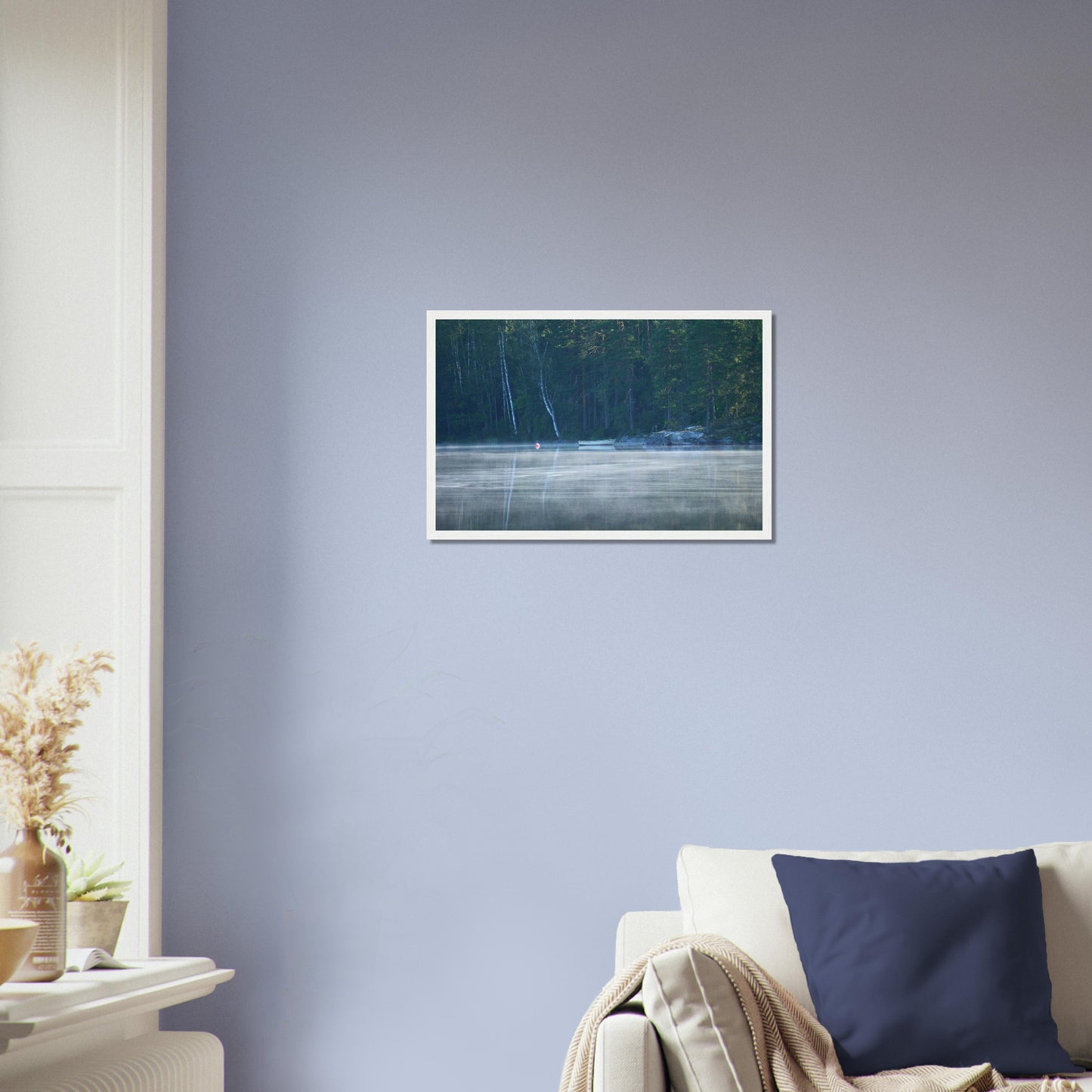 Misty Morning Calm - Framed Poster - JDivine