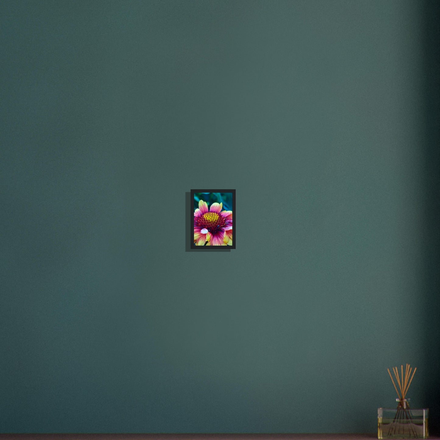 Vibrant Petal Symphony - Framed Poster - JDivine
