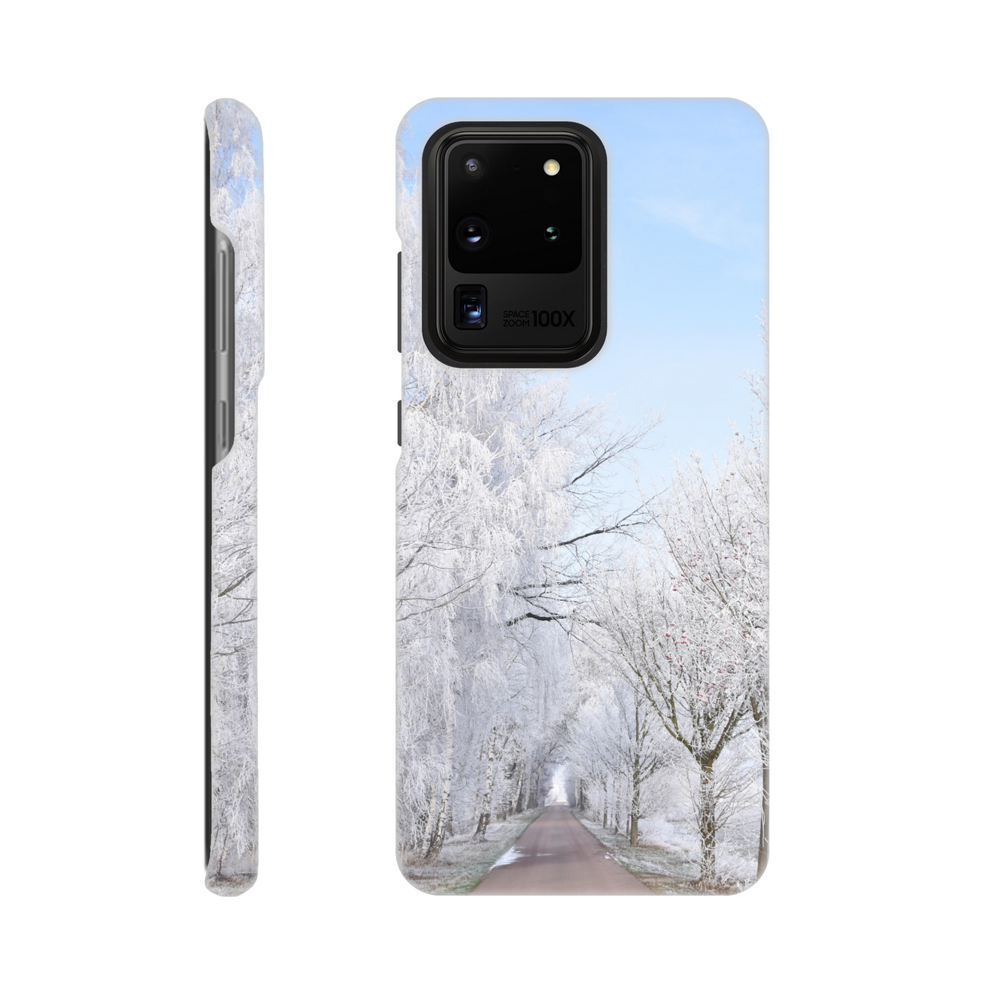 Winter’s Silent Path - Slim Phone Case - JDivine