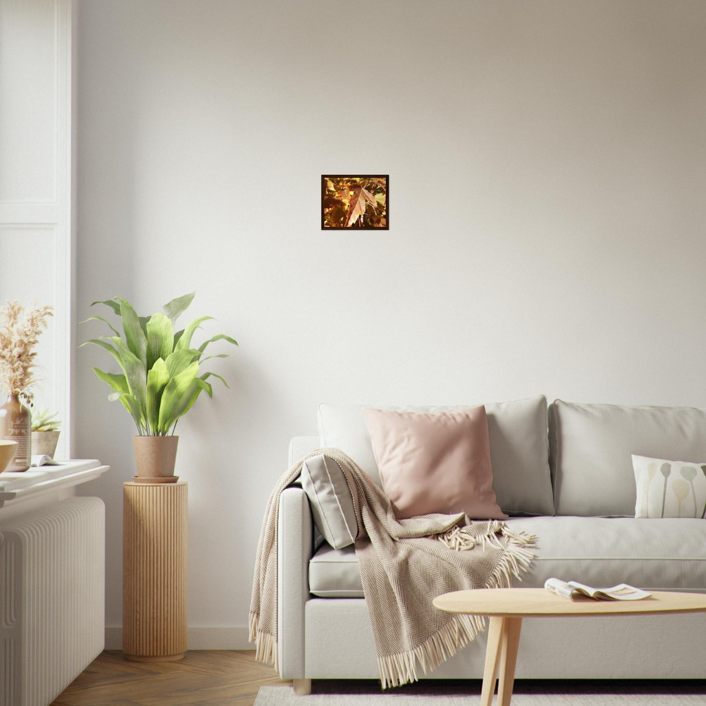 Autumn's Golden Glow - Framed Poster - JDivine
