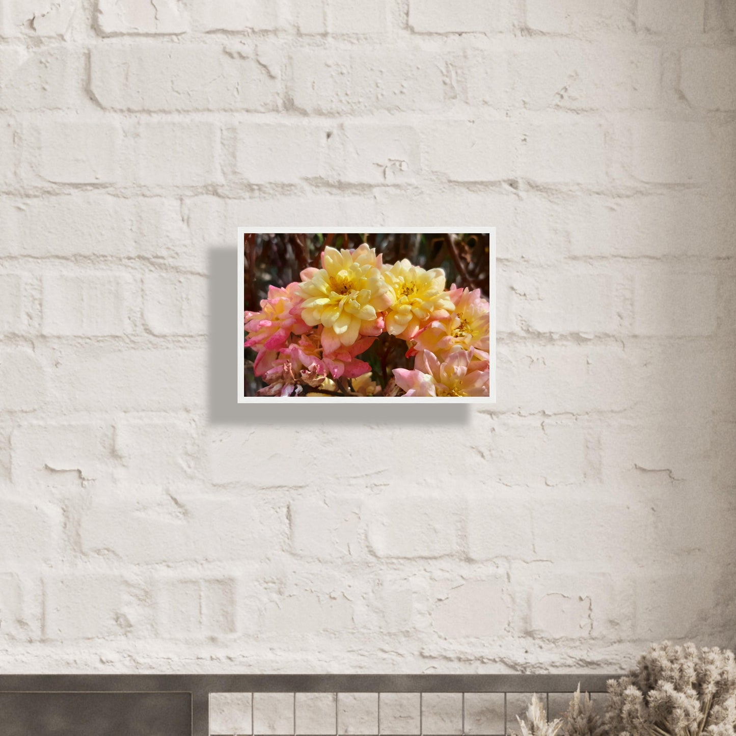 Soft Bloom Harmony - Framed Poster - JDivine