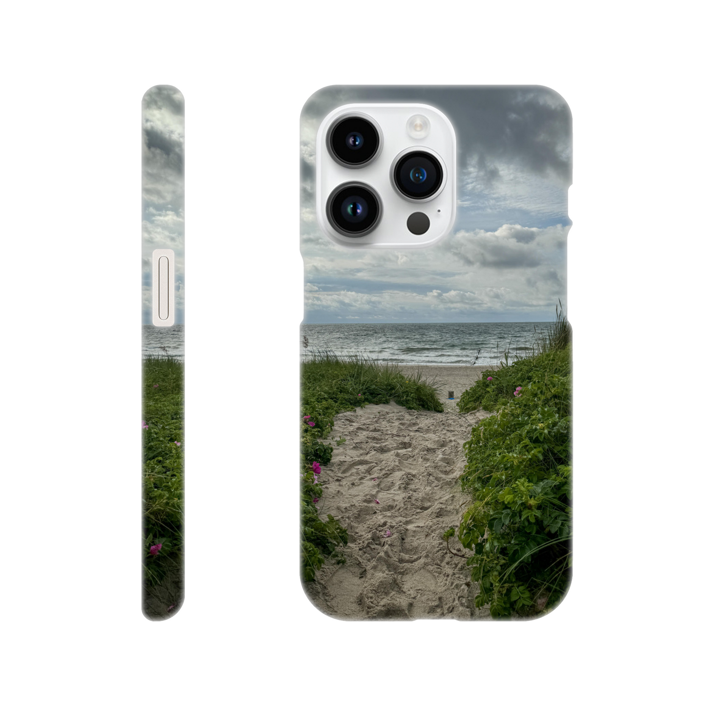 Moody Coastline - Slim Phone Case - JDivine