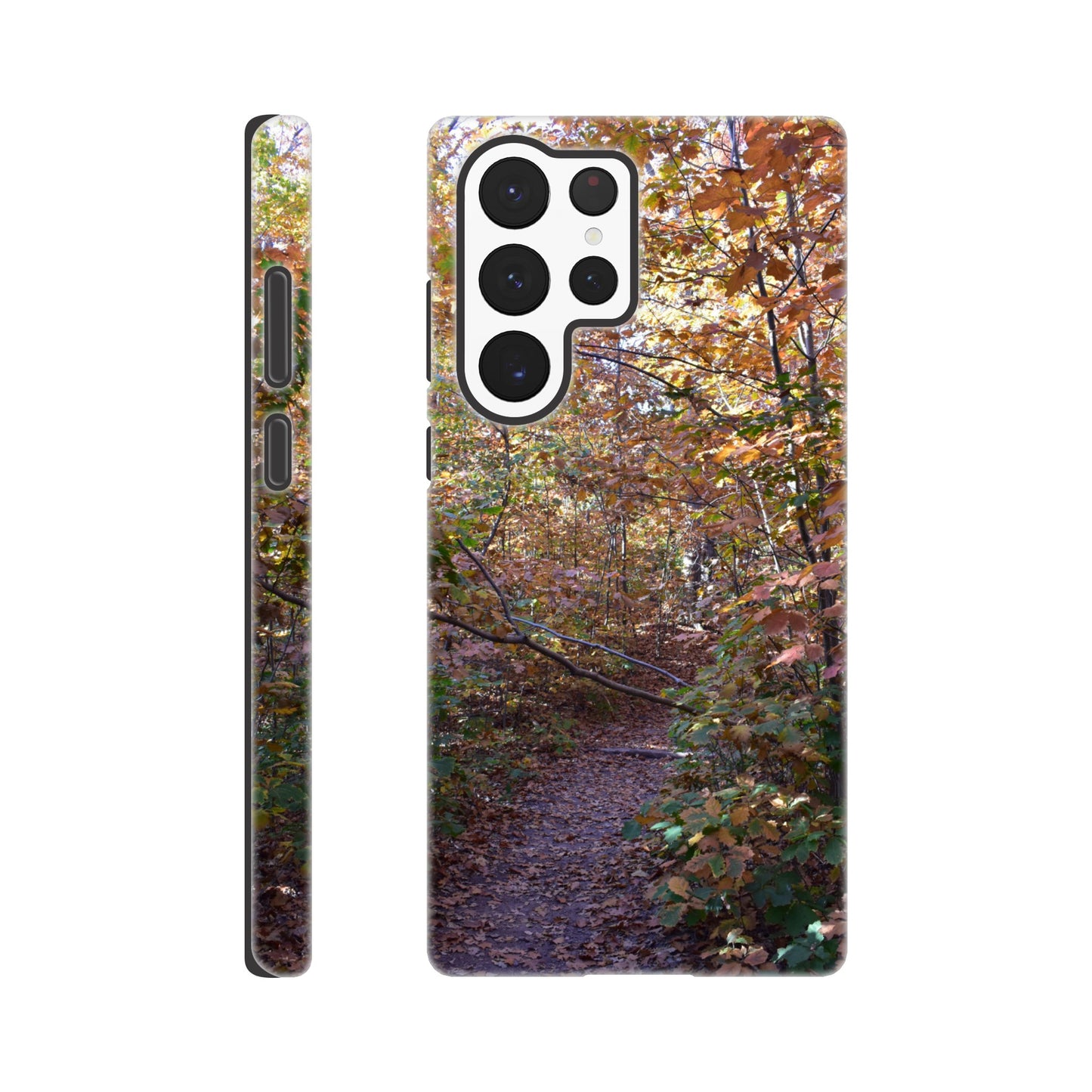 Pathway of Leaves – Tough Phone Case - JDivine