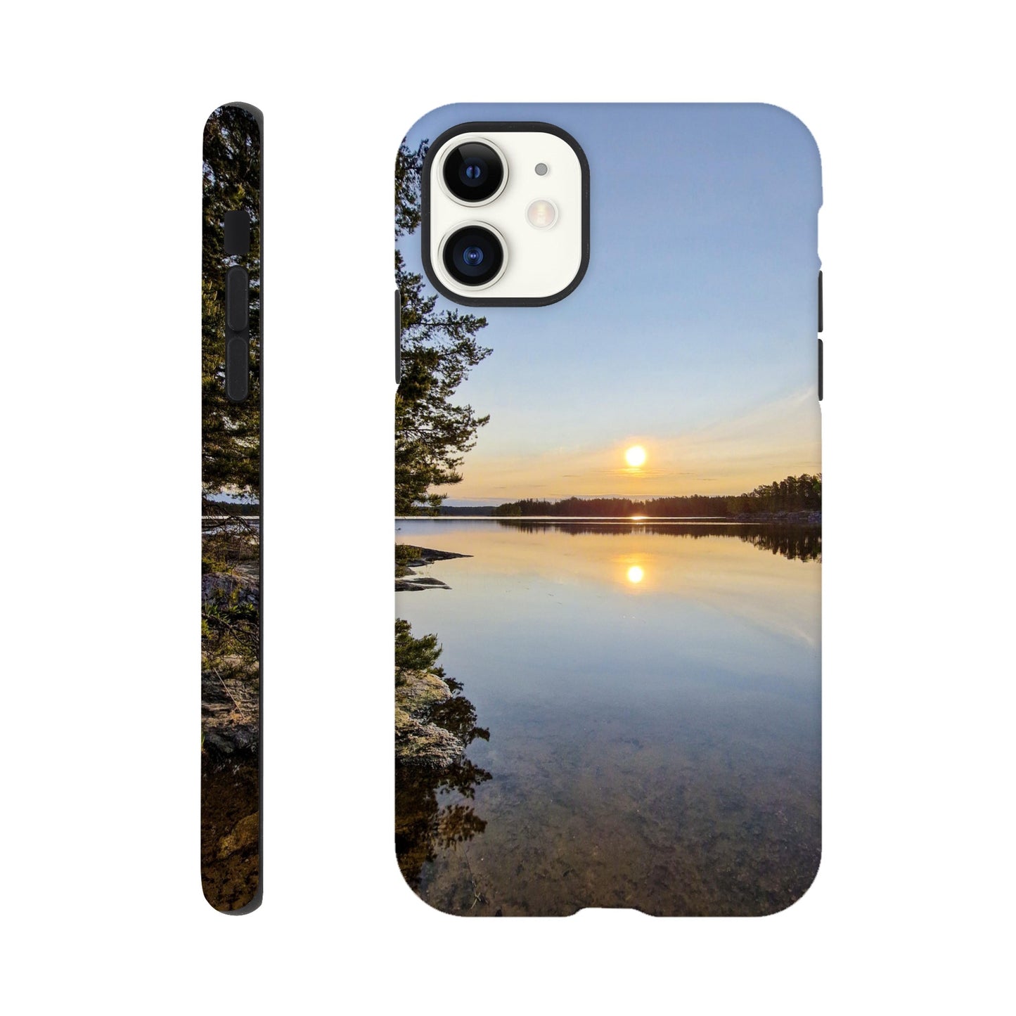 Calm Lake Serenity - Tough Phone Case - JDivine