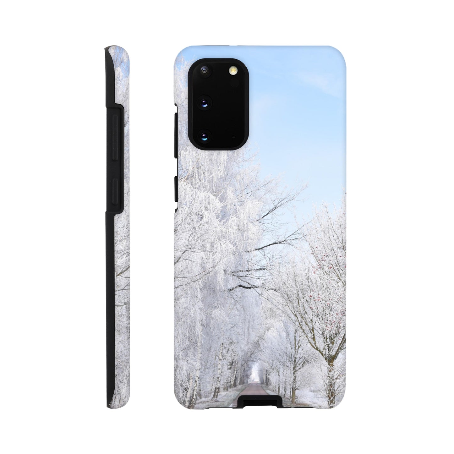 Winter’s Silent Path - Tough Phone Case - JDivine