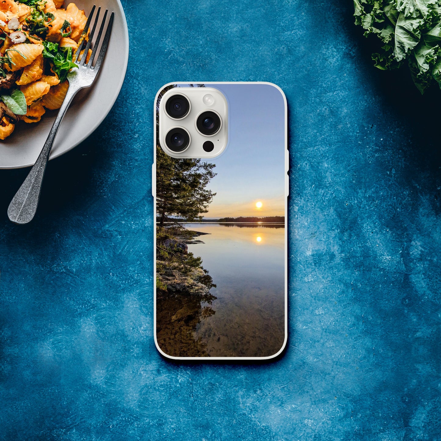 Calm Lake Serenity - Flexi Phone Case - JDivine