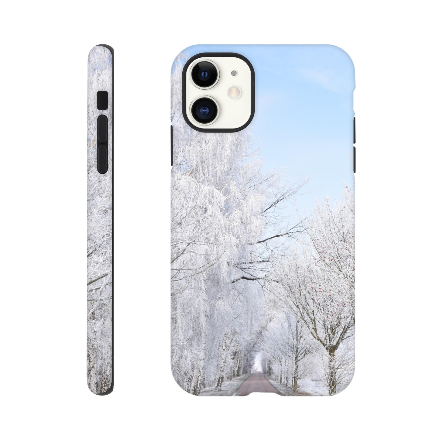 Winter’s Silent Path - Tough Phone Case - JDivine