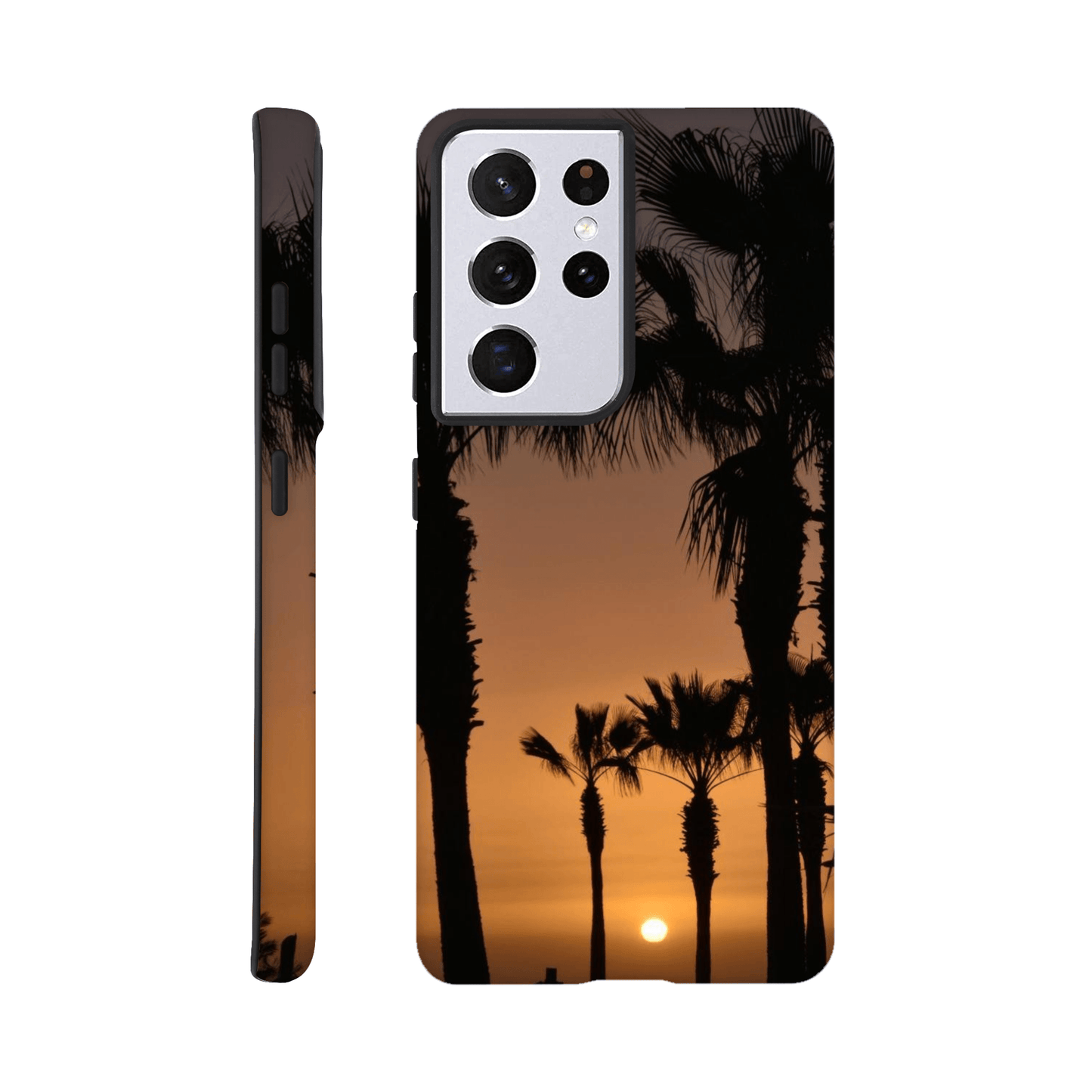 Twilight Palms Silhouette - Tough Phone Case - JDivine