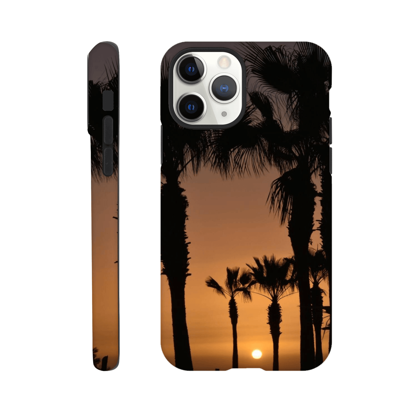 Twilight Palms Silhouette - Tough Phone Case - JDivine