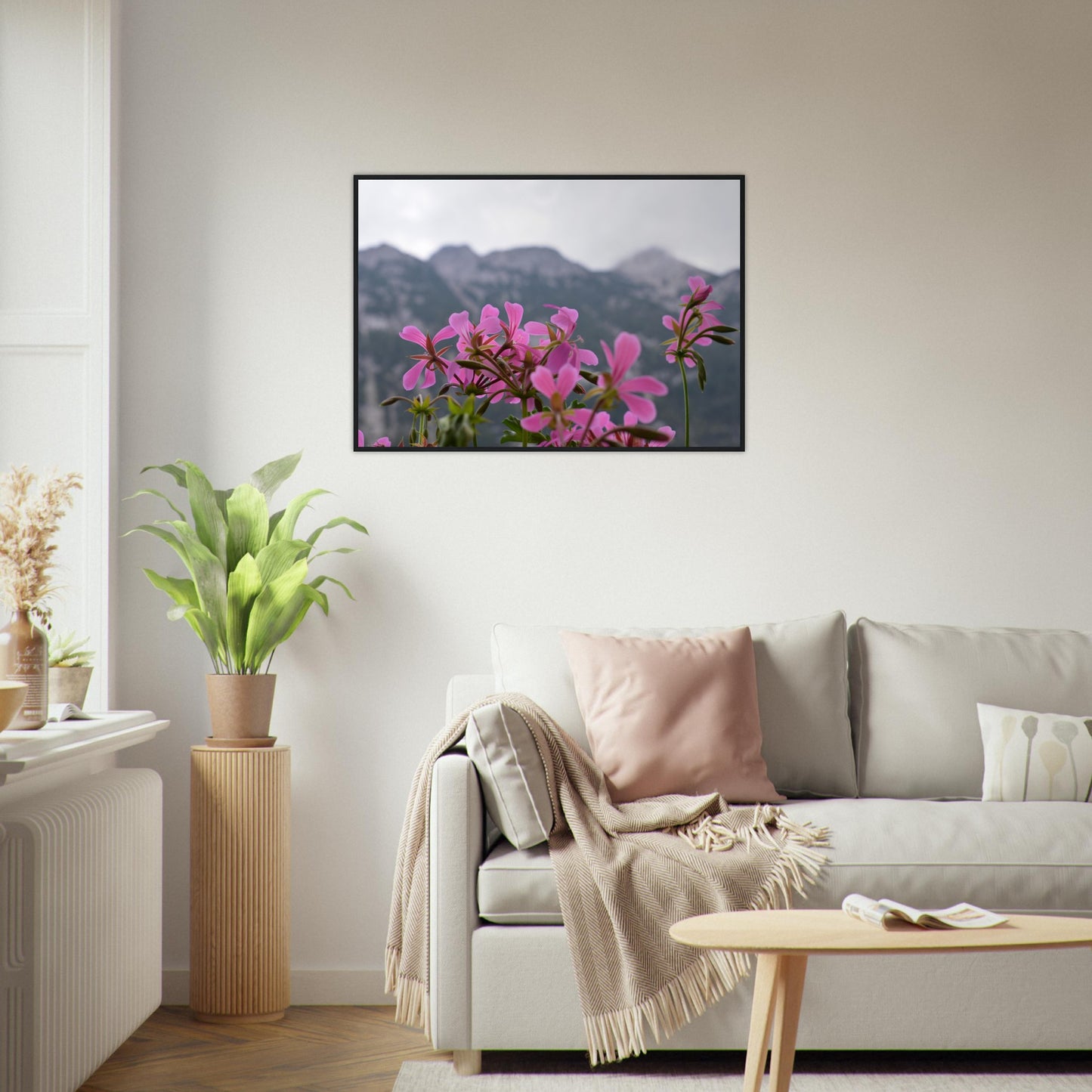 Alpine Bloom - Framed Poster - JDivine