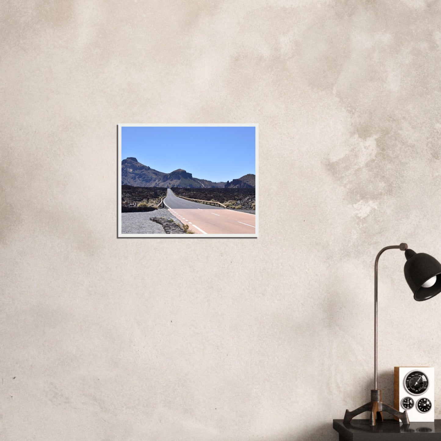 Volcanic Road to the Unknown - Framed Poster - JDivine
