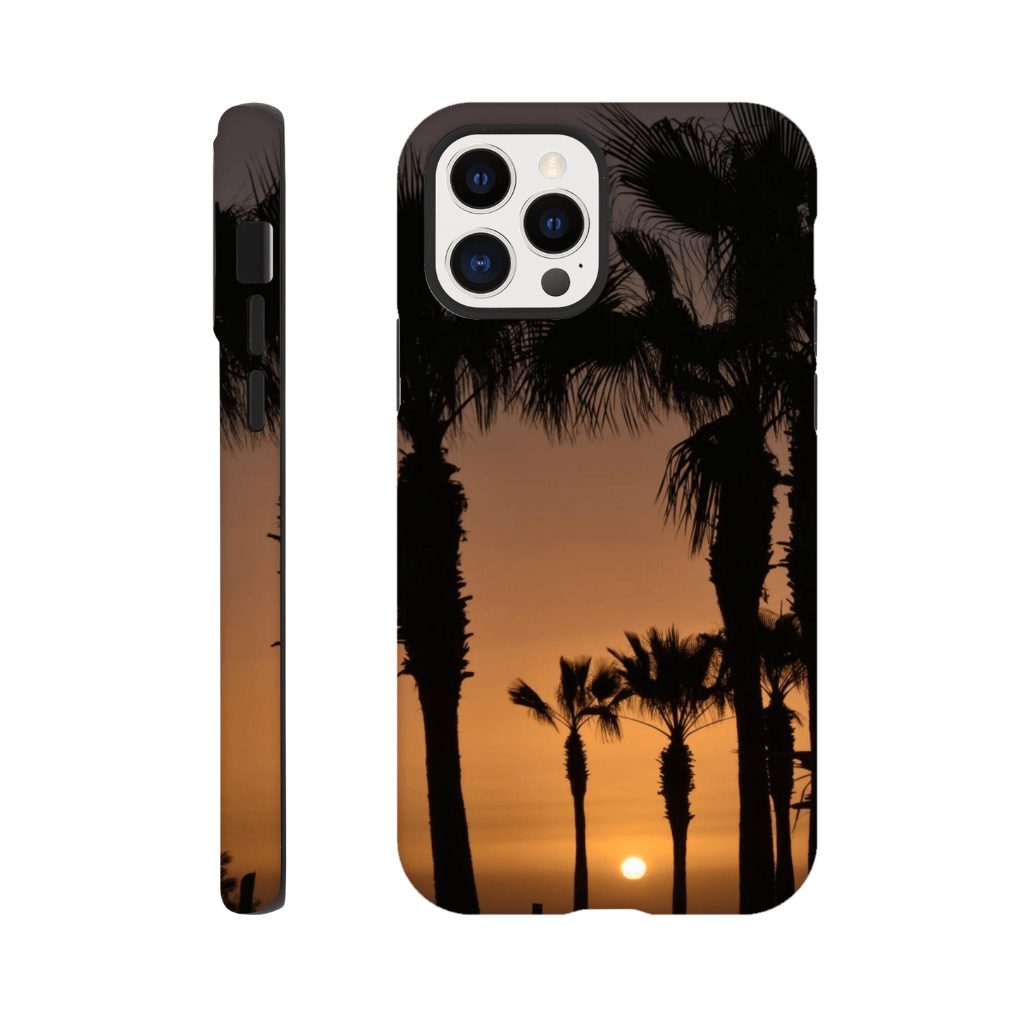 Twilight Palms Silhouette - Tough Phone Case - JDivine