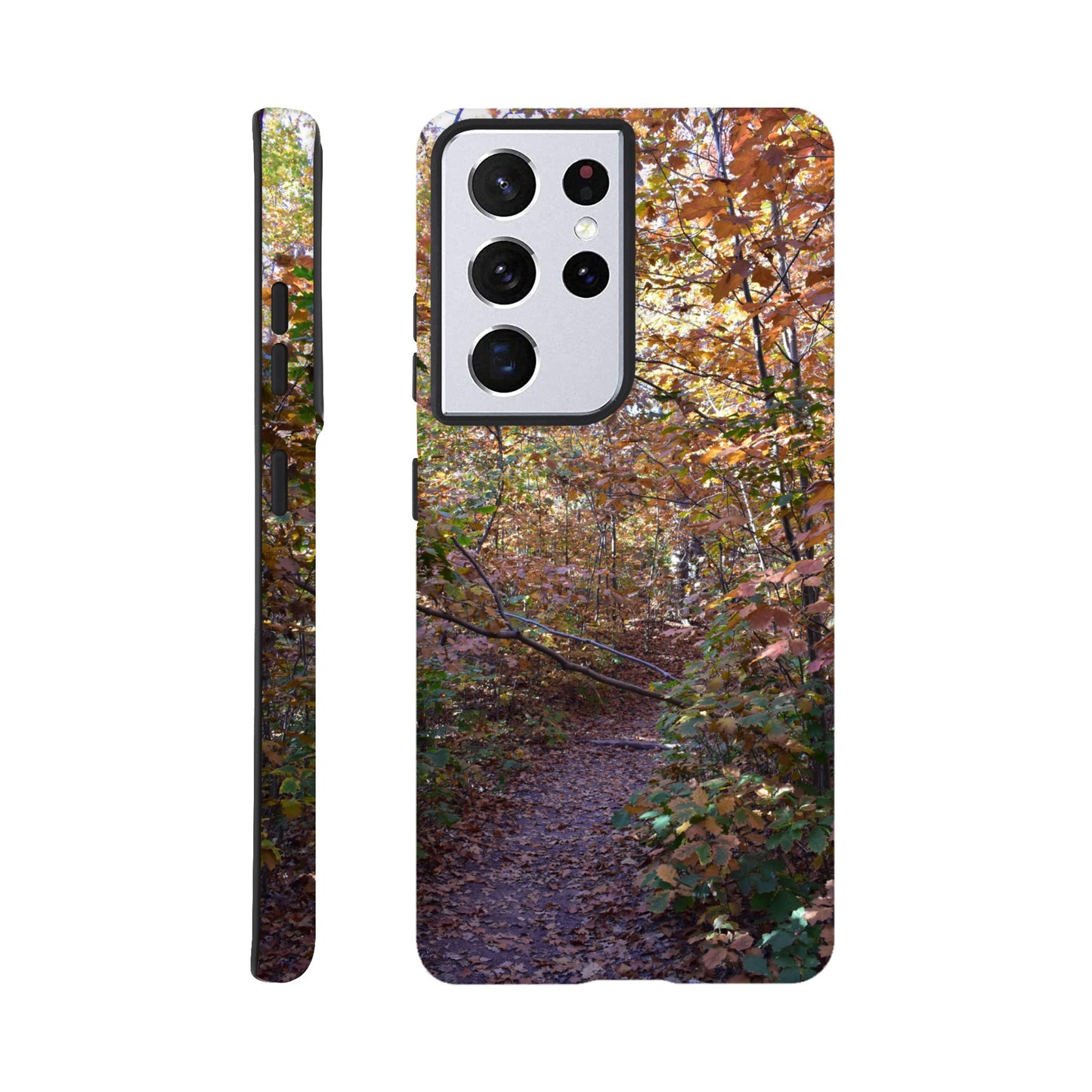 Pathway of Leaves – Tough Phone Case - JDivine