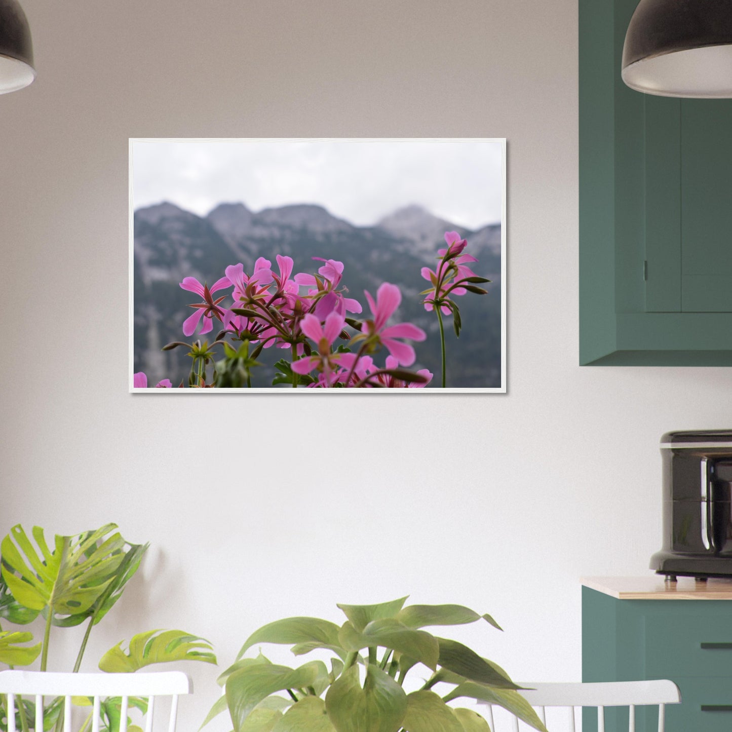 Alpine Bloom - Framed Poster - JDivine