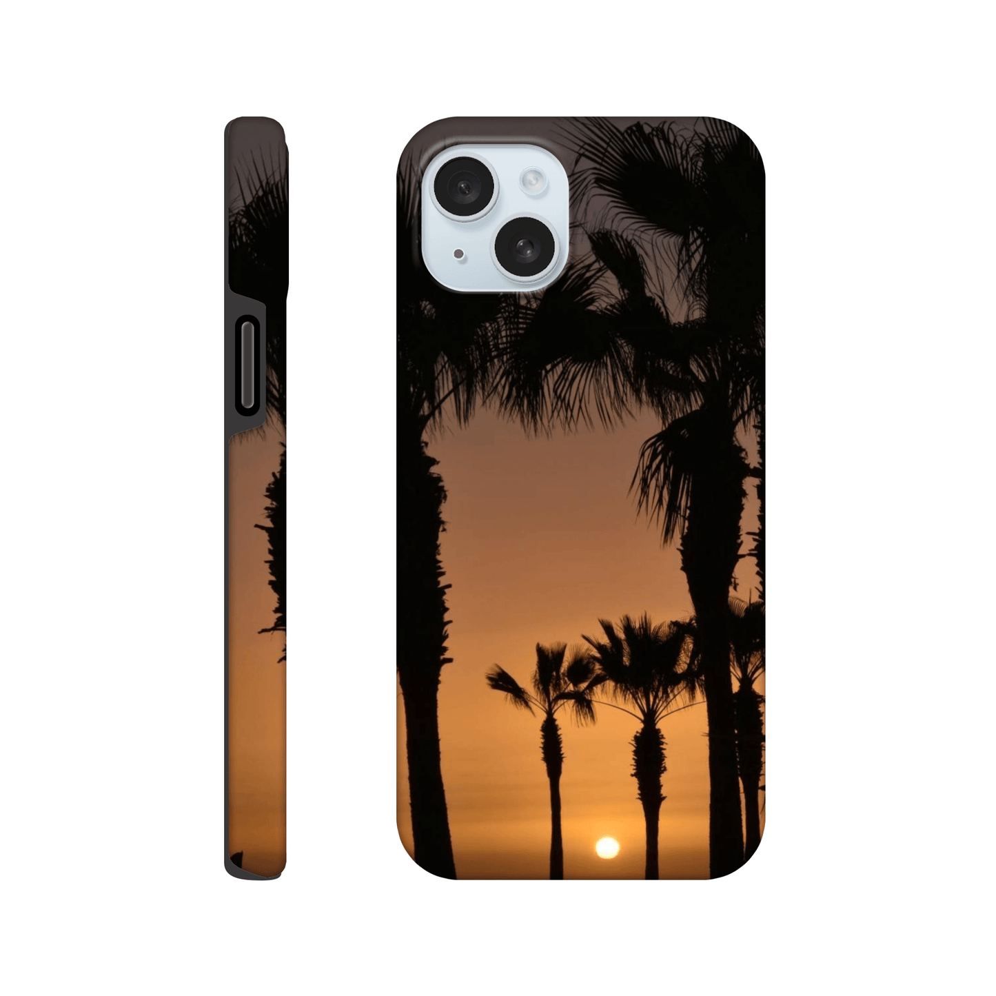 Twilight Palms Silhouette - Tough Phone Case - JDivine