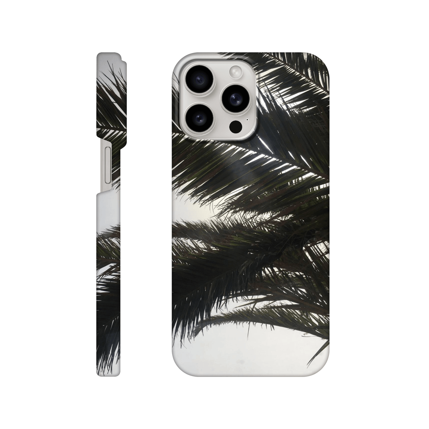 Skyward Palms Silhouette - Slim Phone Case - JDivine