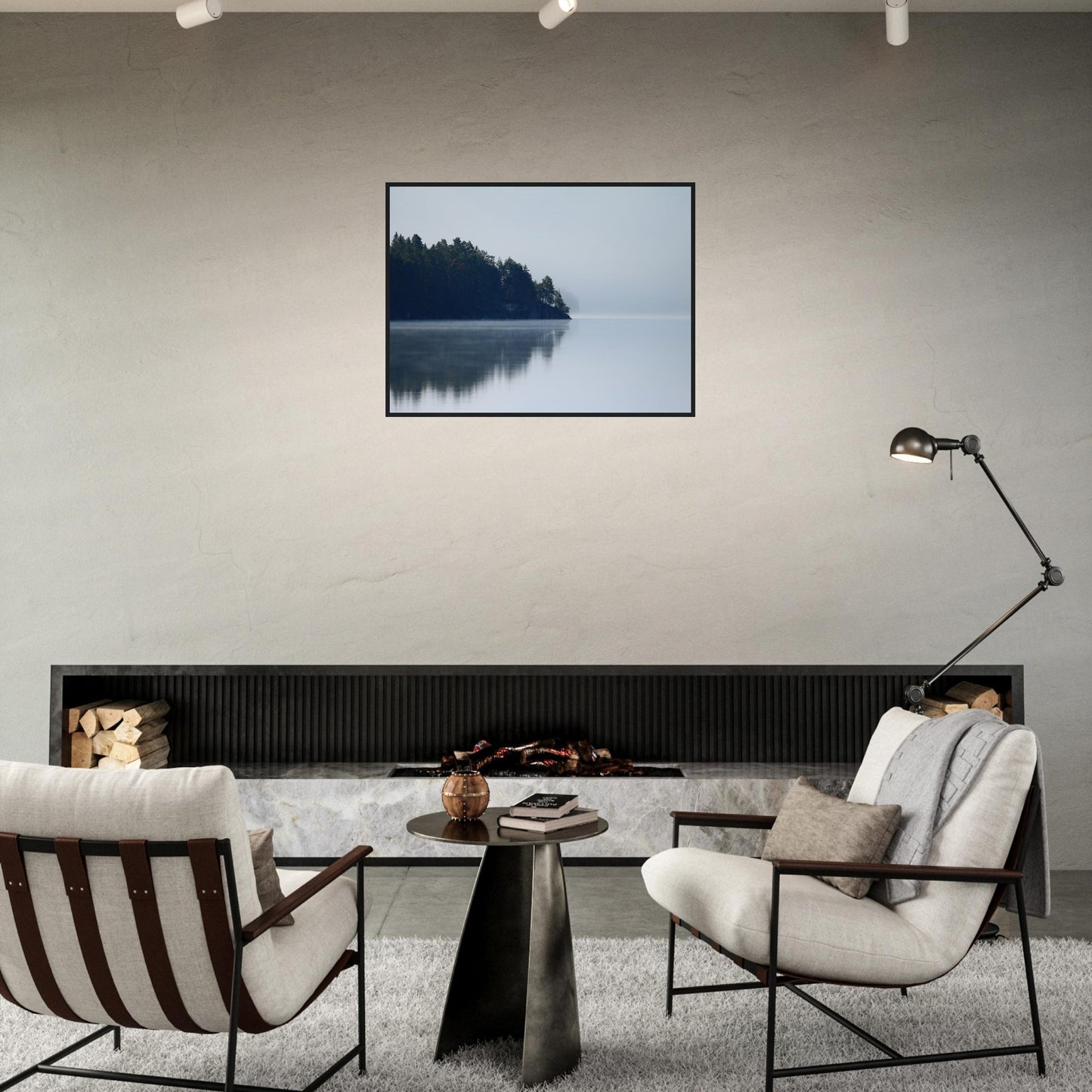 Mystical Fogscape - Framed Poster - JDivine