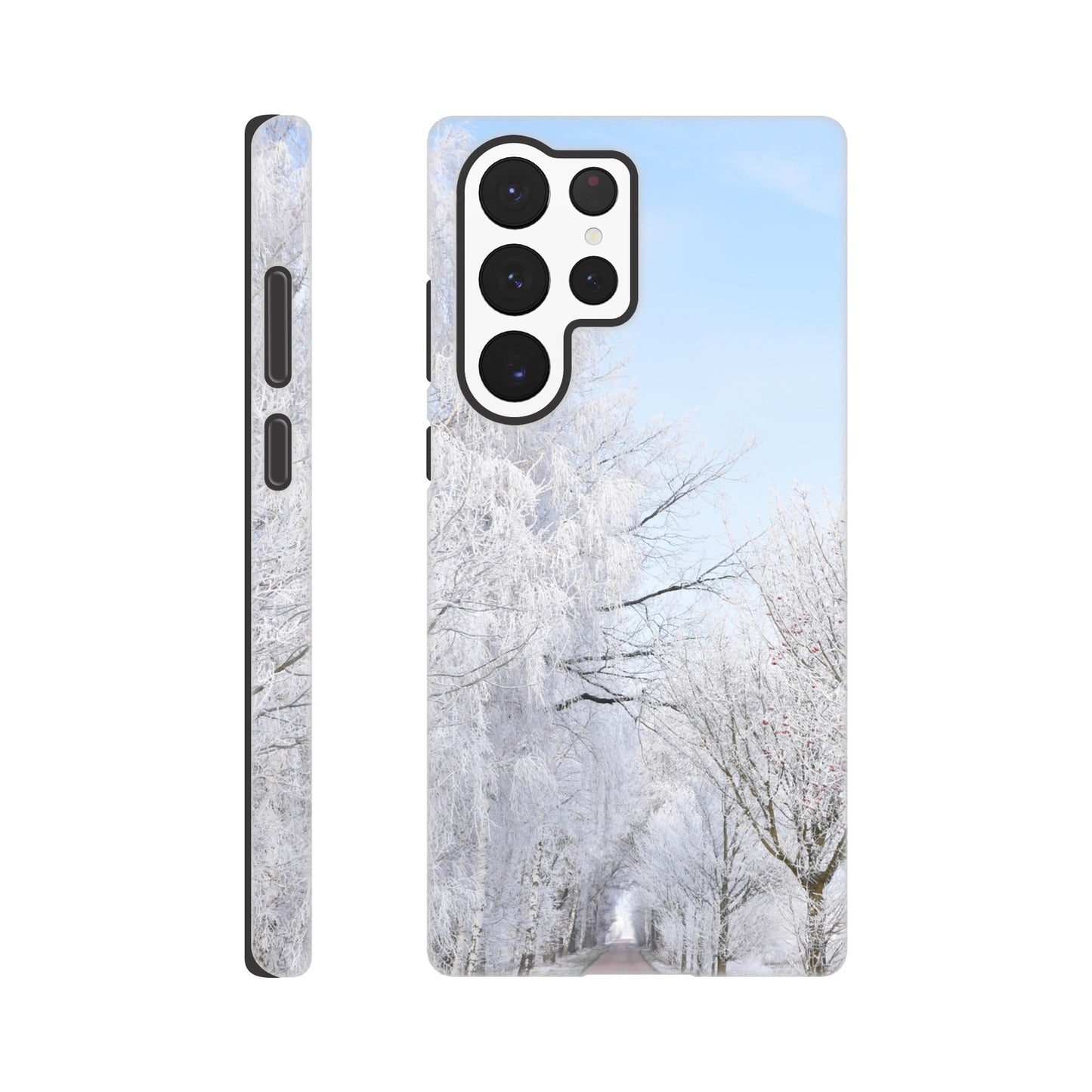 Winter’s Silent Path - Tough Phone Case - JDivine