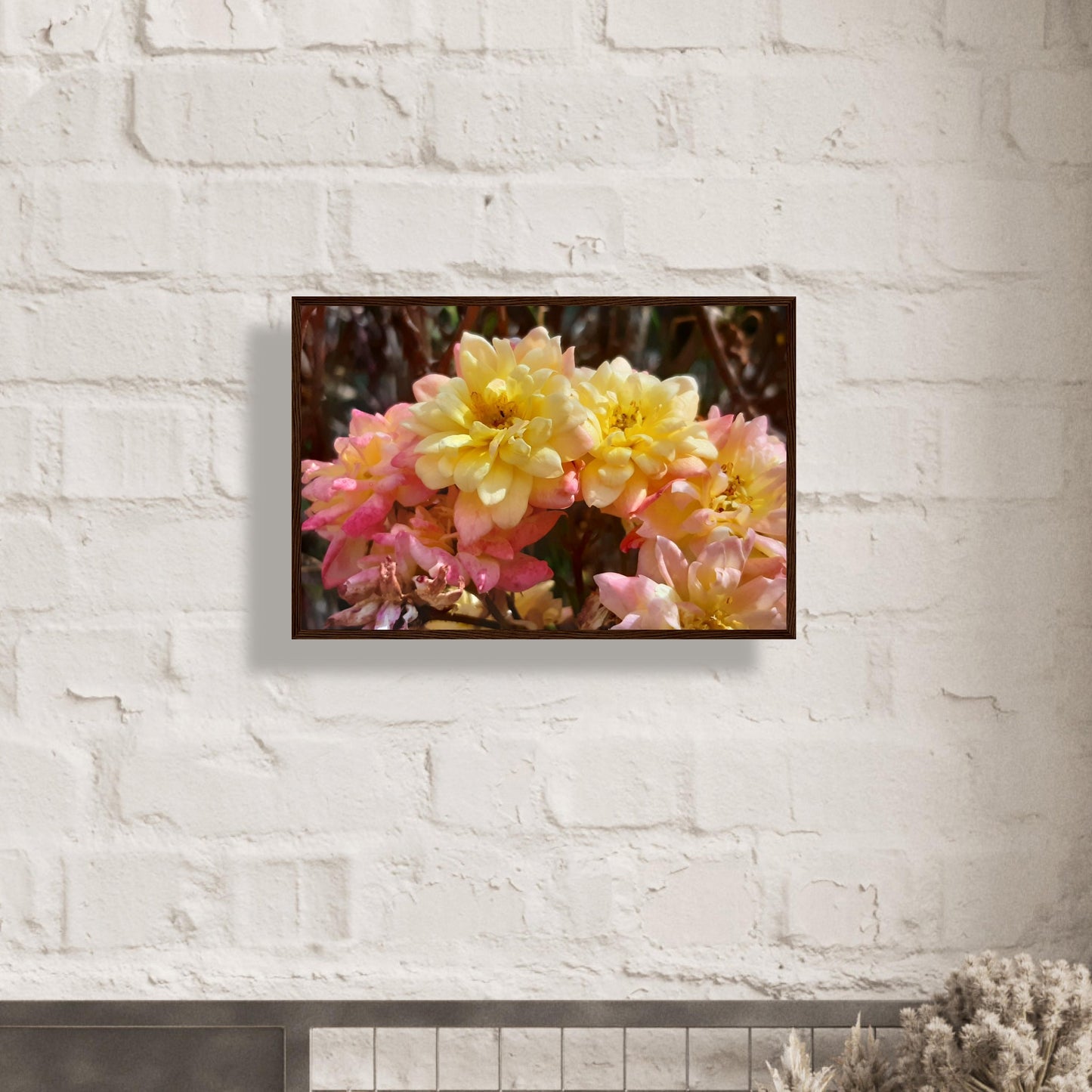 Soft Bloom Harmony - Framed Poster - JDivine