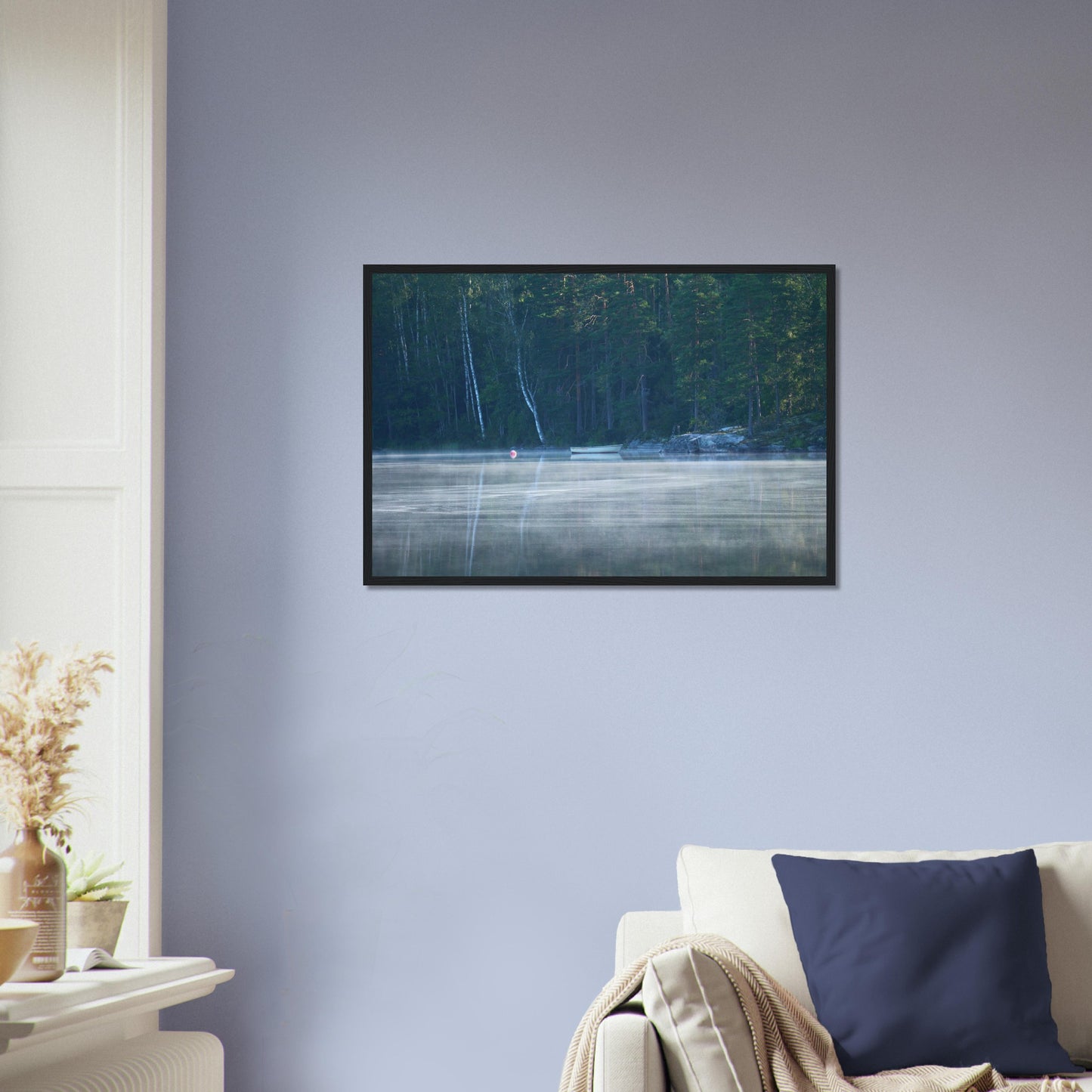 Misty Morning Calm - Framed Poster - JDivine