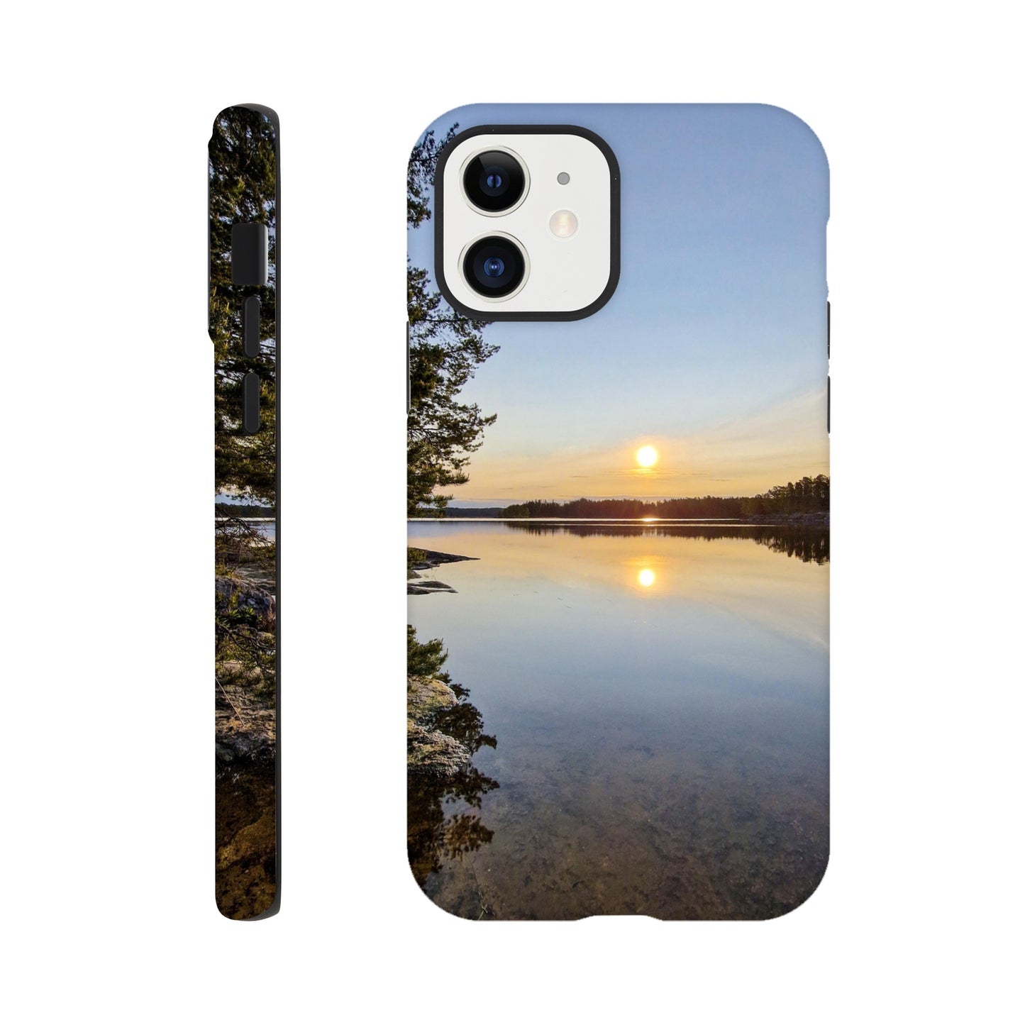 Calm Lake Serenity - Tough Phone Case - JDivine