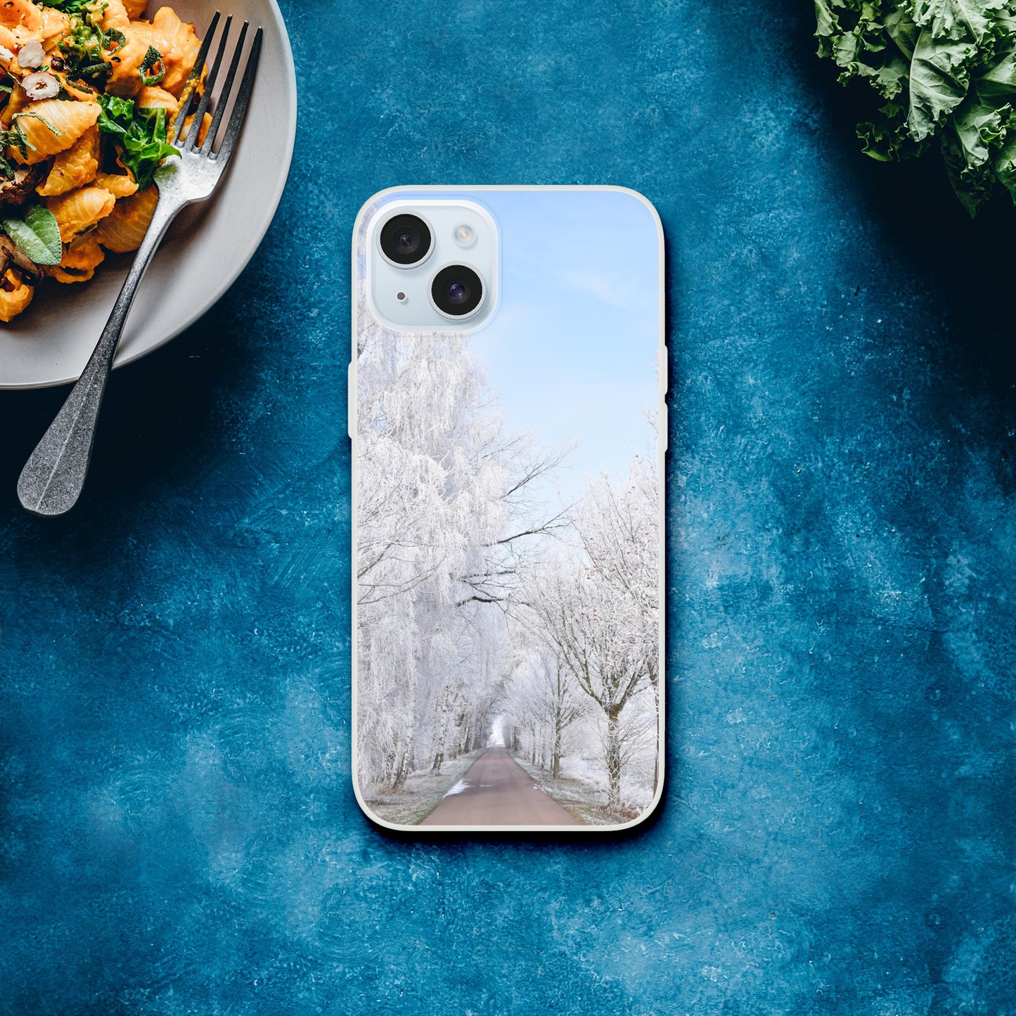 Winter’s Silent Path - Flexi Phone Case - JDivine