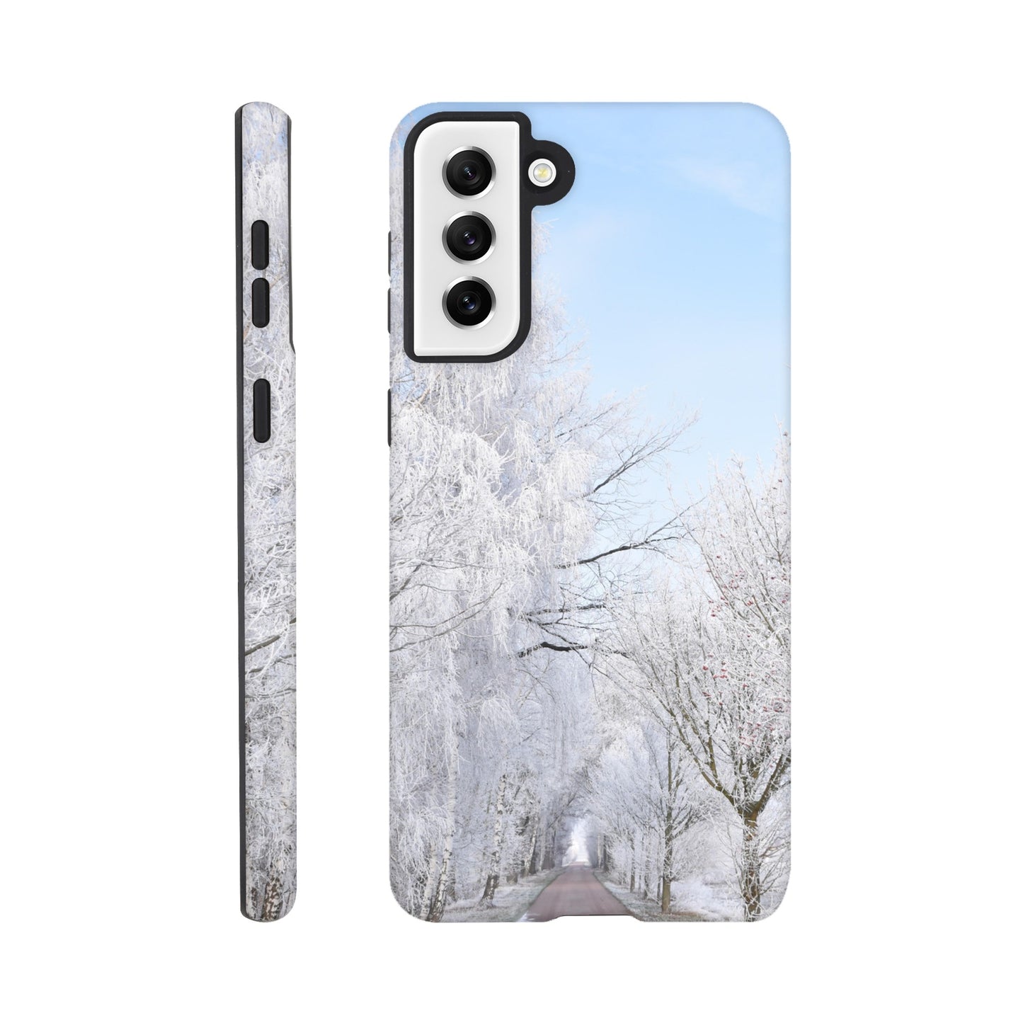 Winter’s Silent Path - Tough Phone Case - JDivine