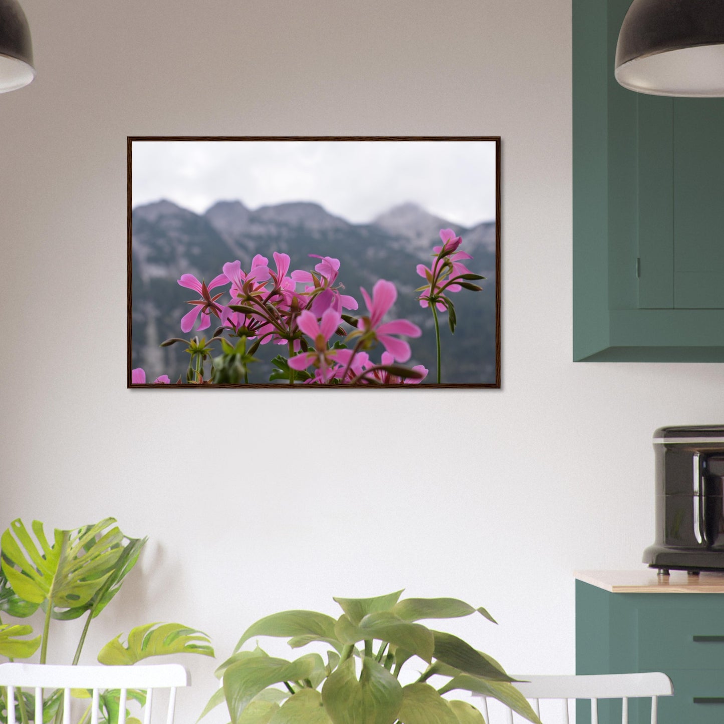 Alpine Bloom - Framed Poster - JDivine