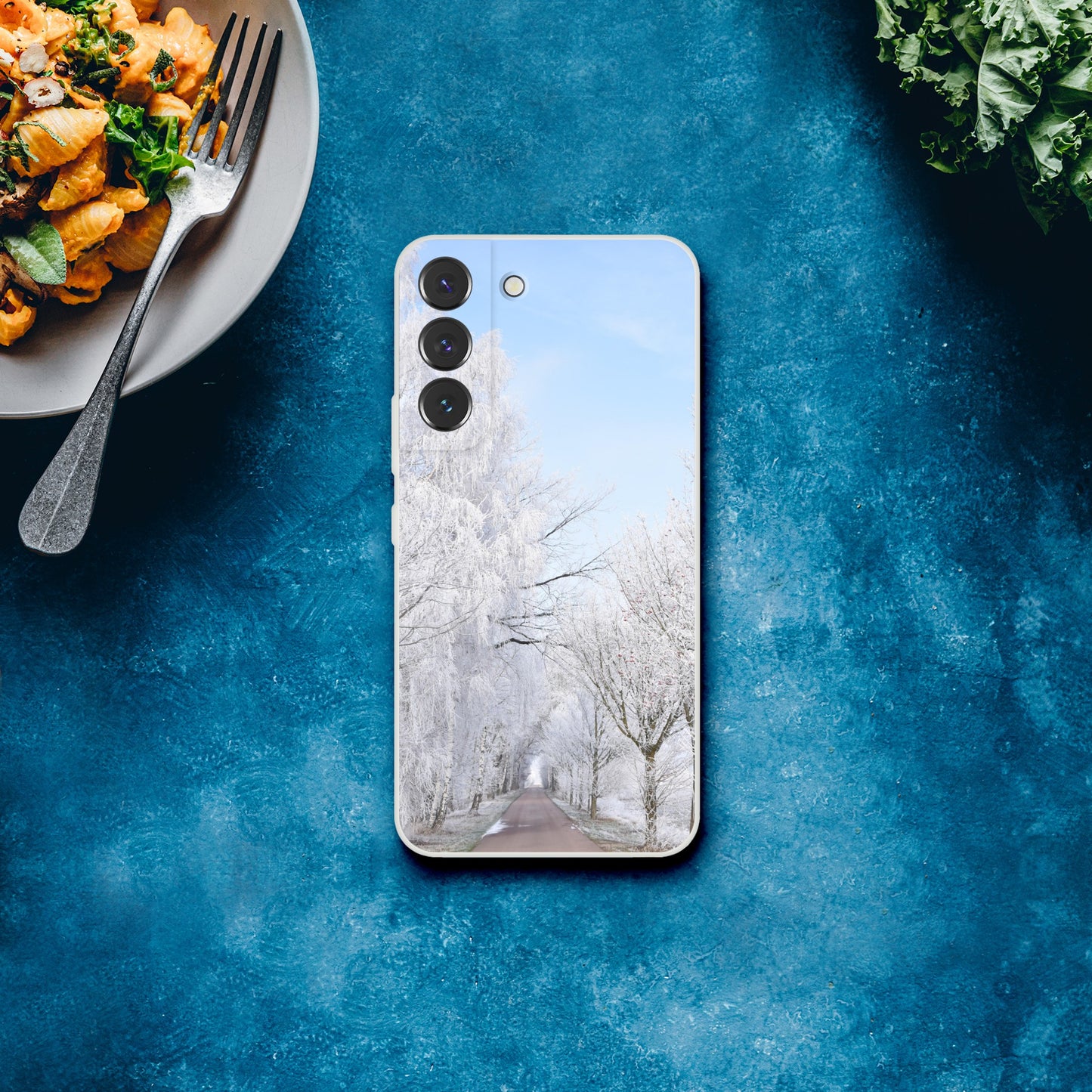 Winter’s Silent Path - Flexi Phone Case - JDivine