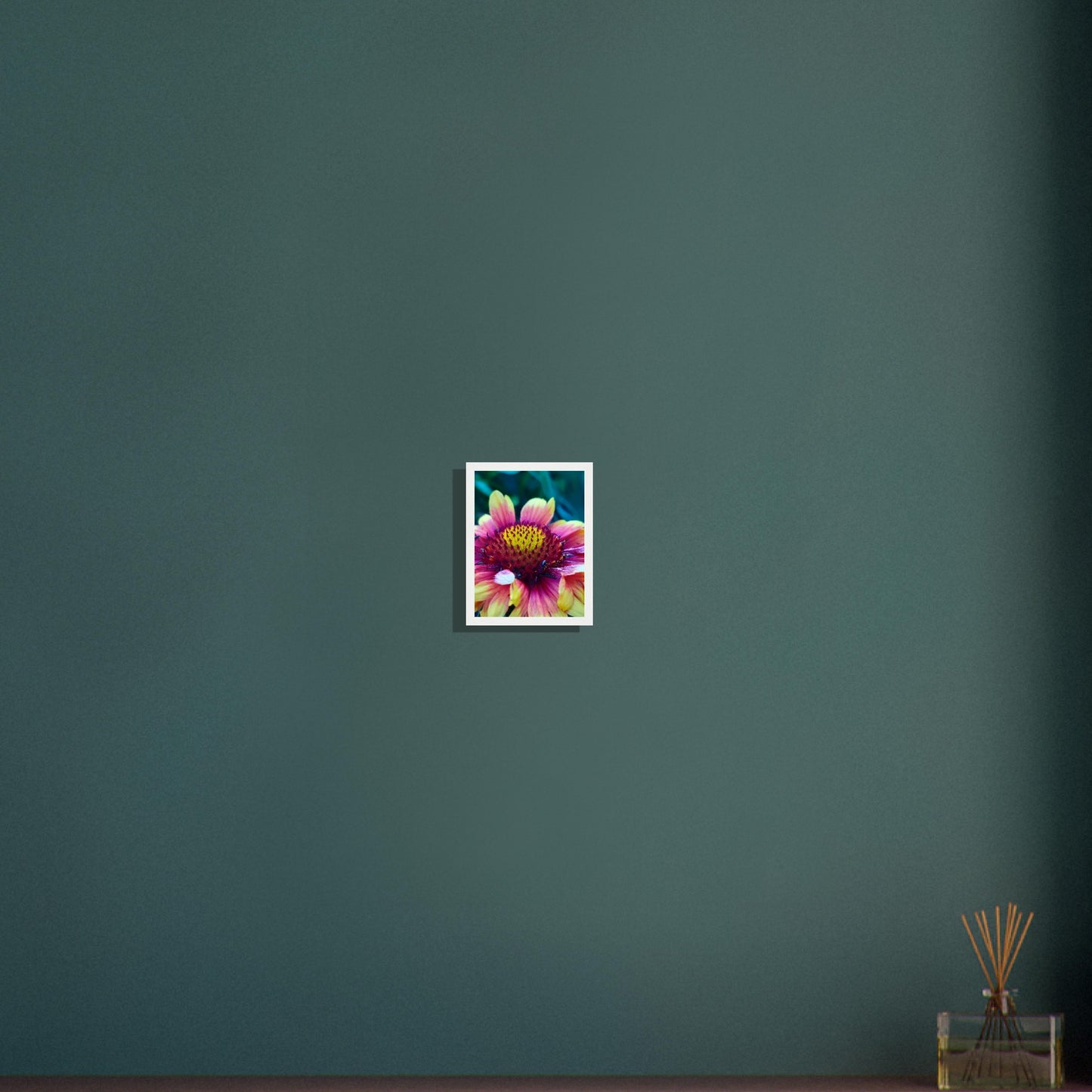 Vibrant Petal Symphony - Framed Poster - JDivine
