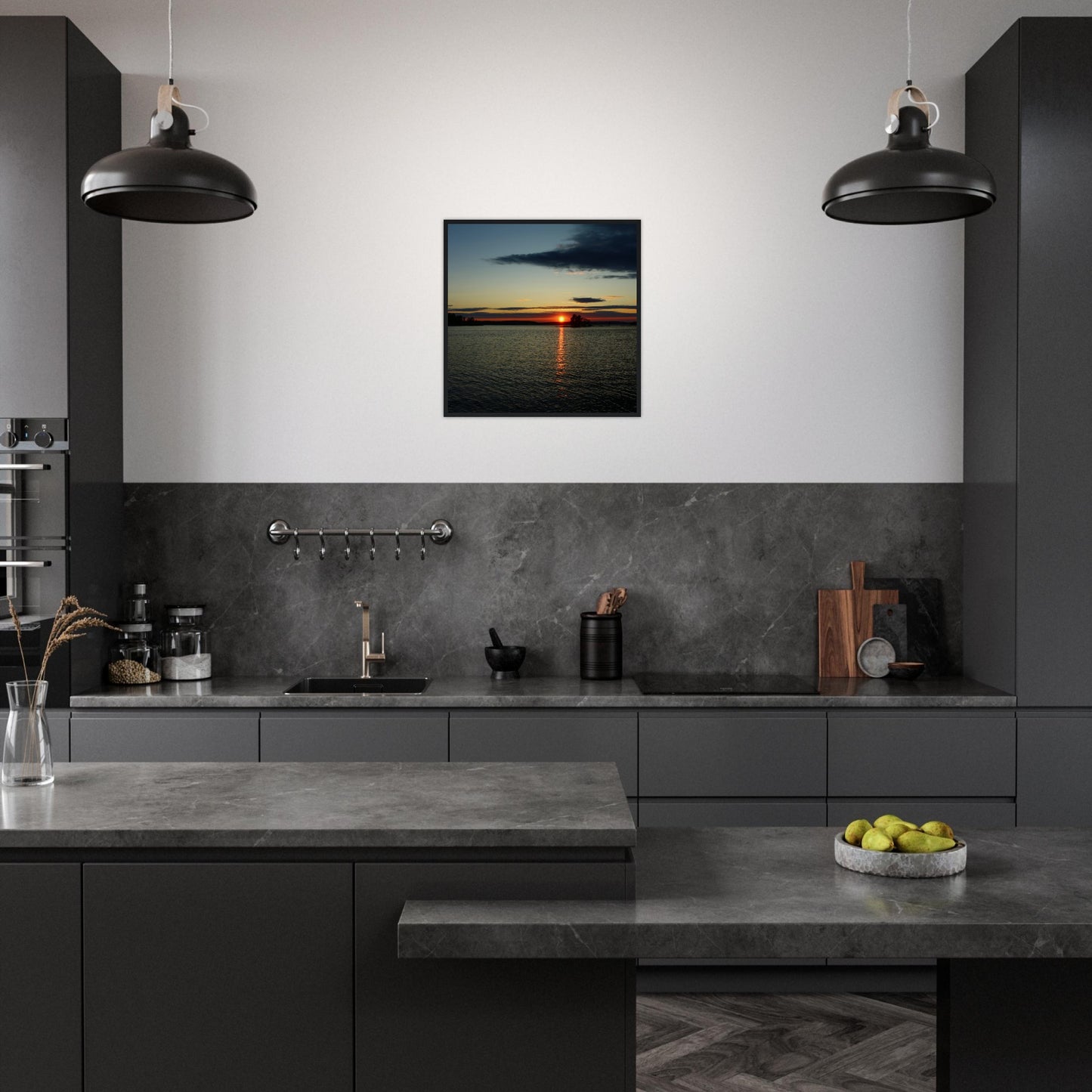 Serene Sunrise - Framed Poster - JDivine