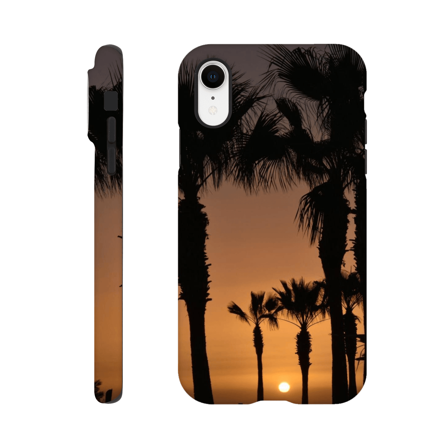 Twilight Palms Silhouette - Tough Phone Case - JDivine