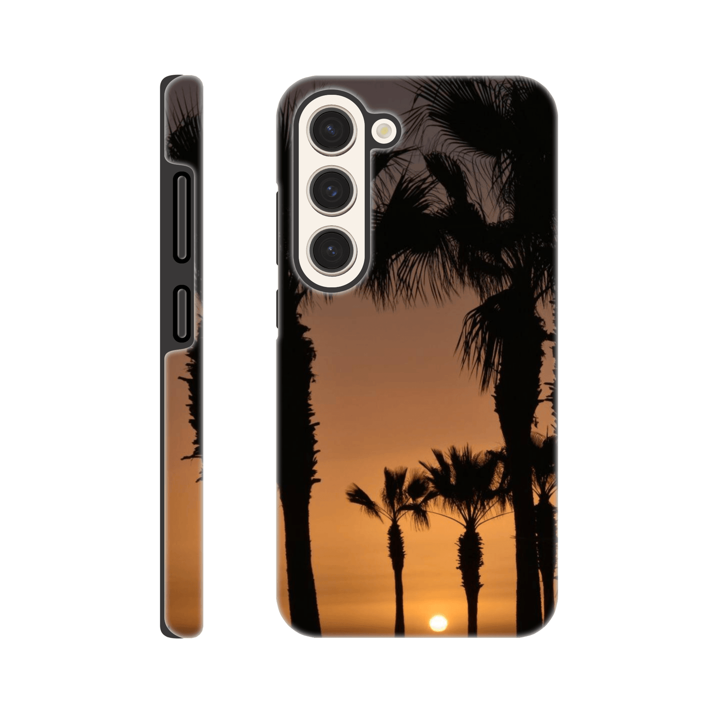Twilight Palms Silhouette - Tough Phone Case - JDivine