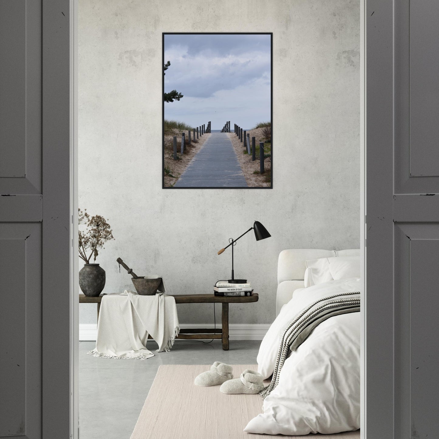 Seashore Boardwalk - Poster with Hanger - JDivine