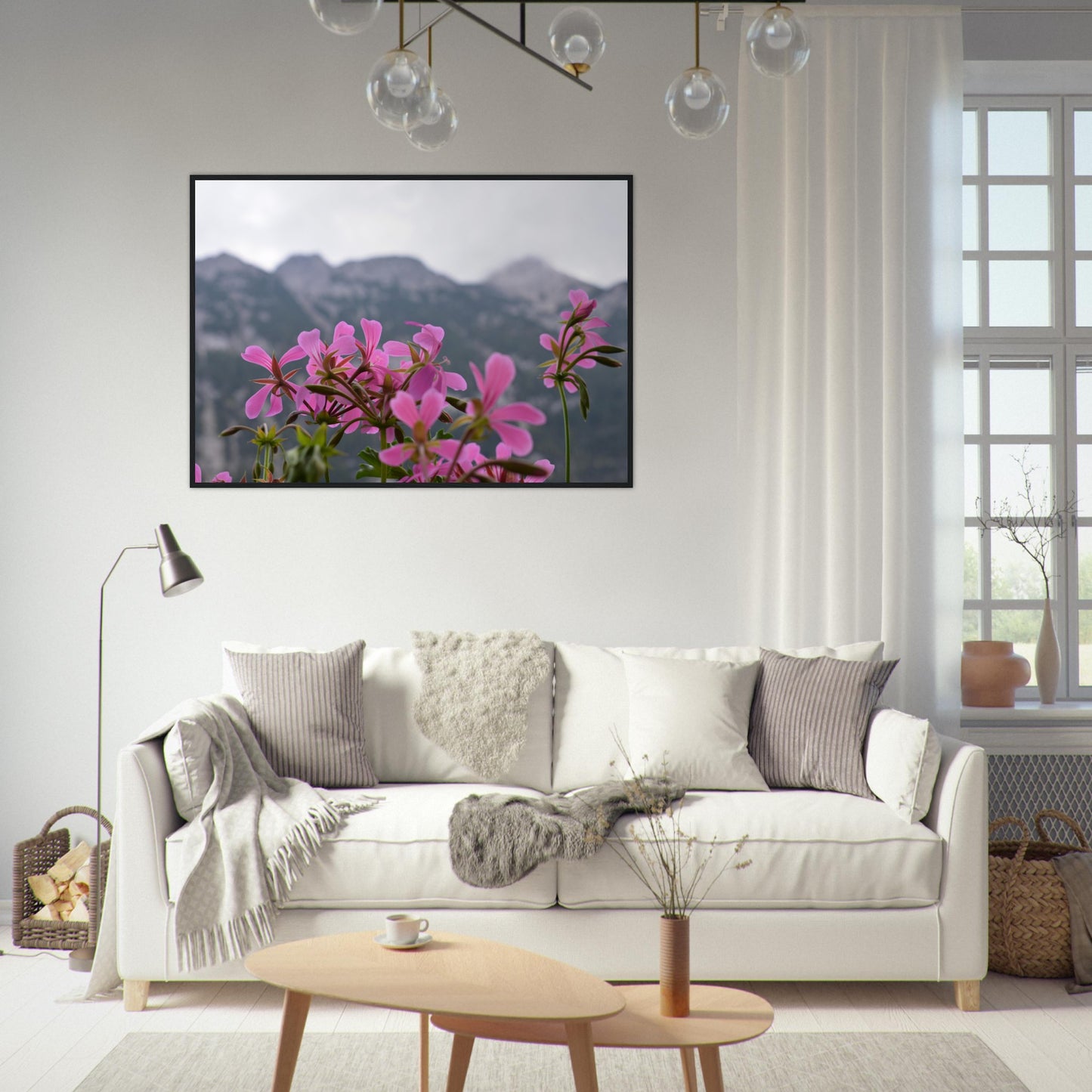 Alpine Bloom - Framed Poster - JDivine