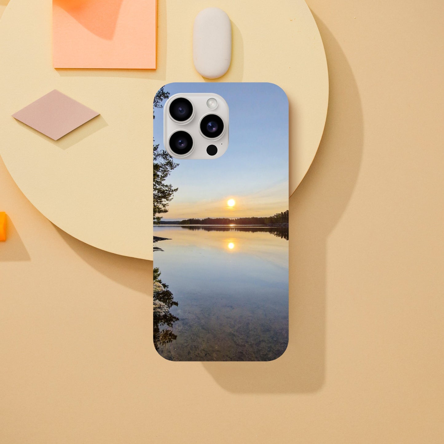 Calm Lake Serenity - Tough Phone Case - JDivine