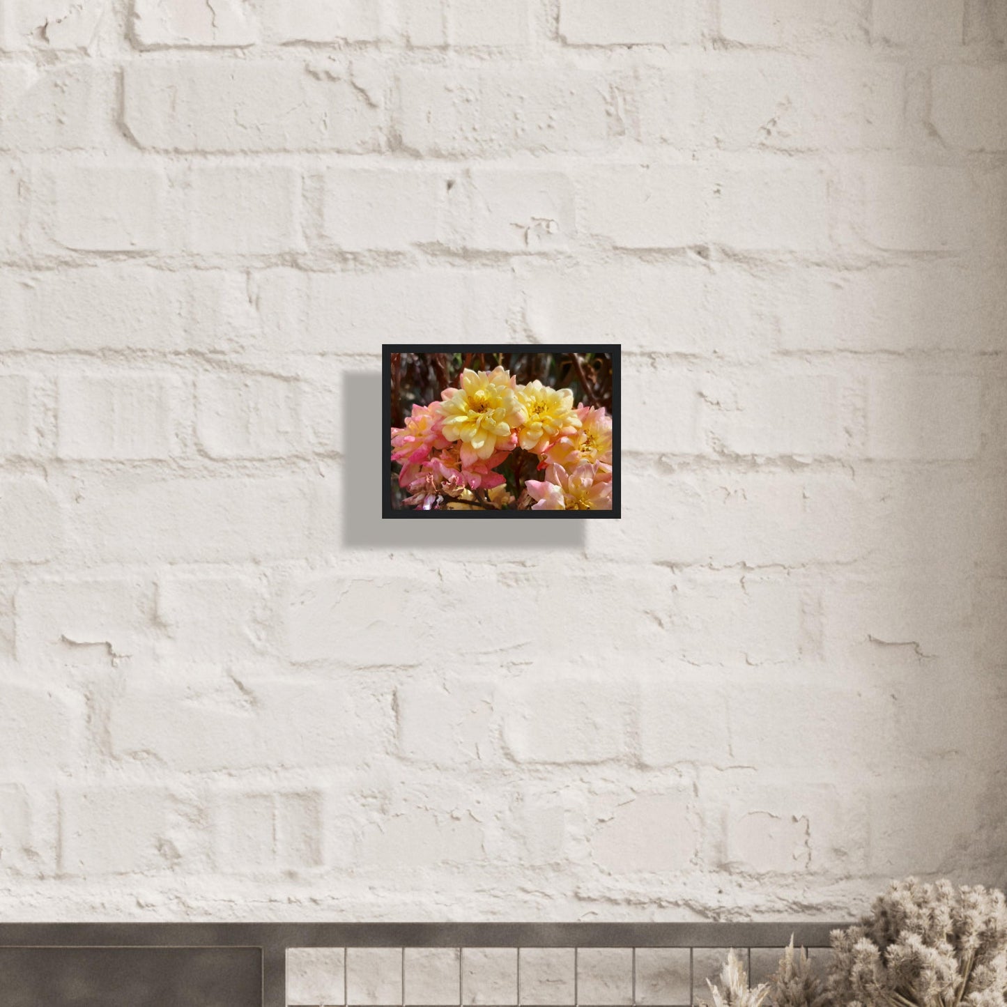 Soft Bloom Harmony - Framed Poster - JDivine