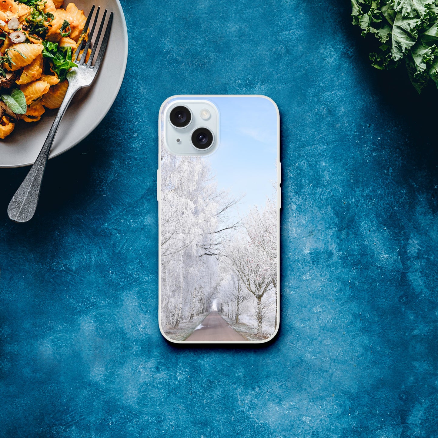 Winter’s Silent Path - Flexi Phone Case - JDivine