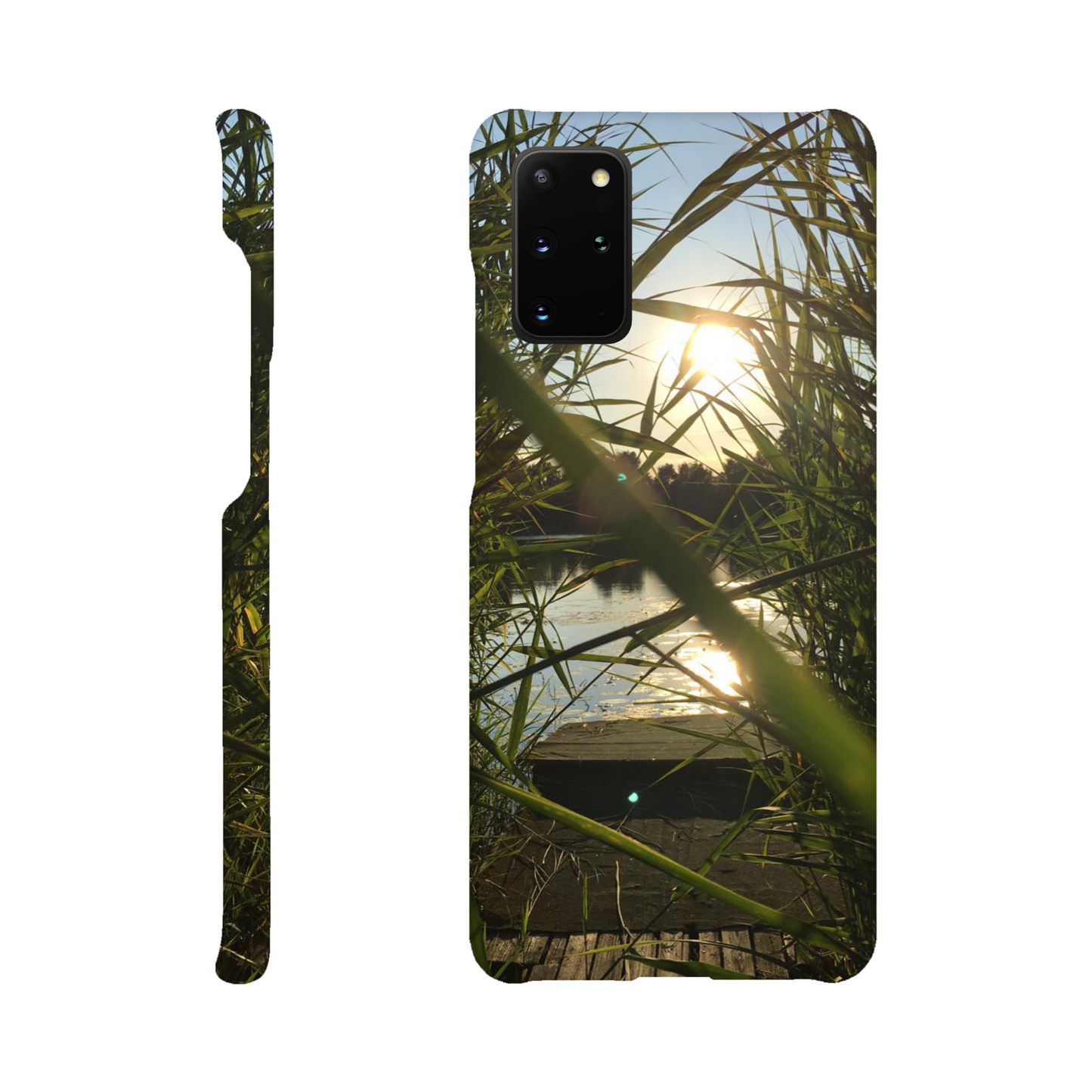 Golden Reed Passage - Slim Phone Case - JDivine