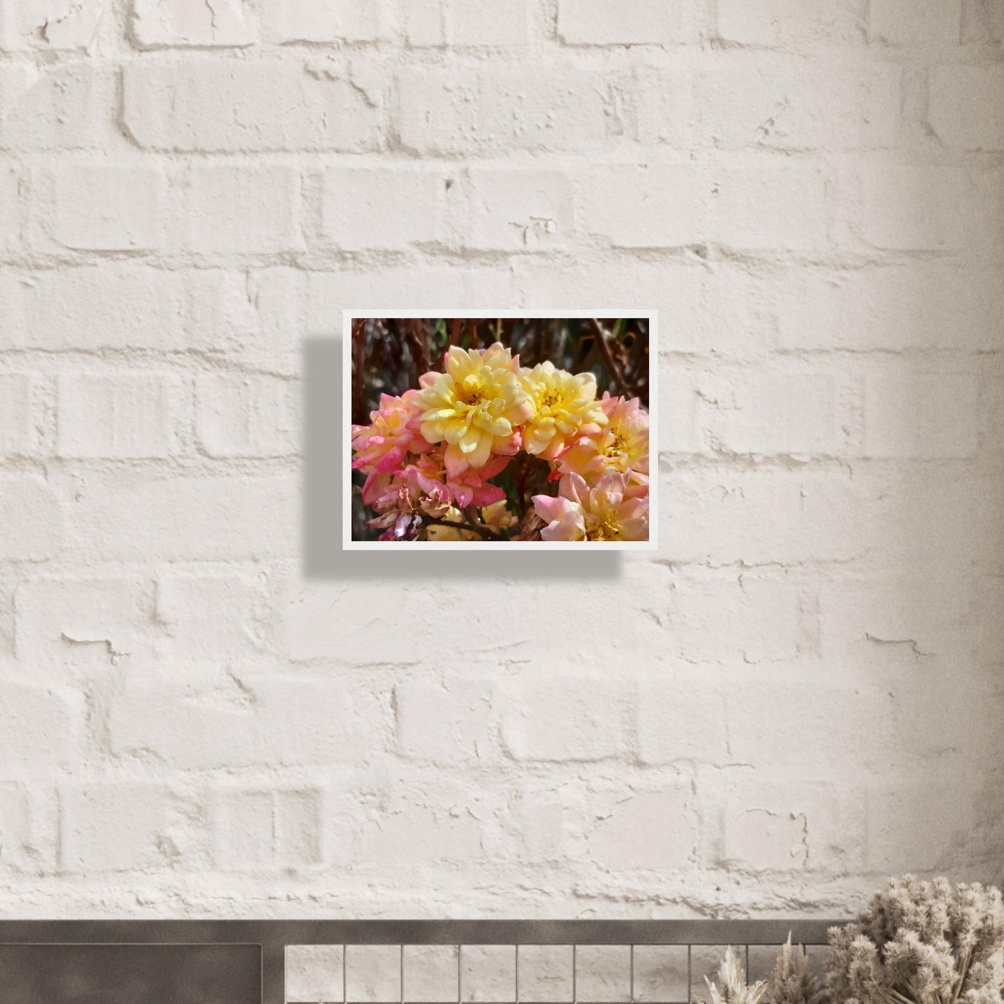 Soft Bloom Harmony - Framed Poster - JDivine