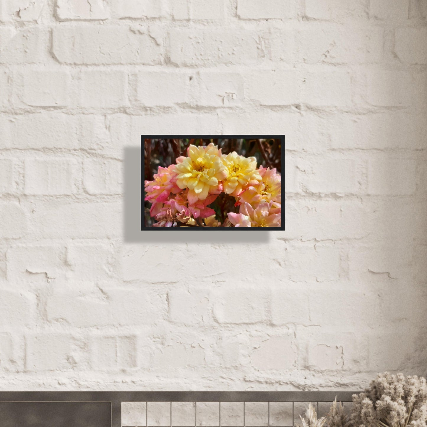 Soft Bloom Harmony - Framed Poster - JDivine